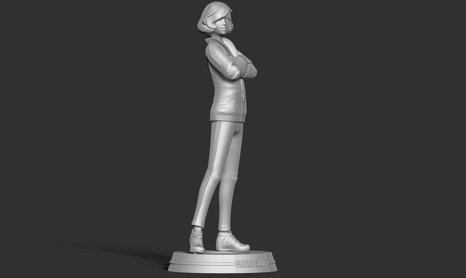 Player 067 - Squid game Fanart 3D print model_13