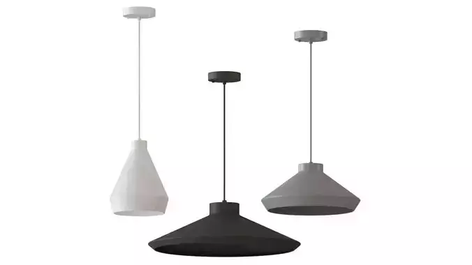 Koma Taisho Pendant by Robert Sonneman