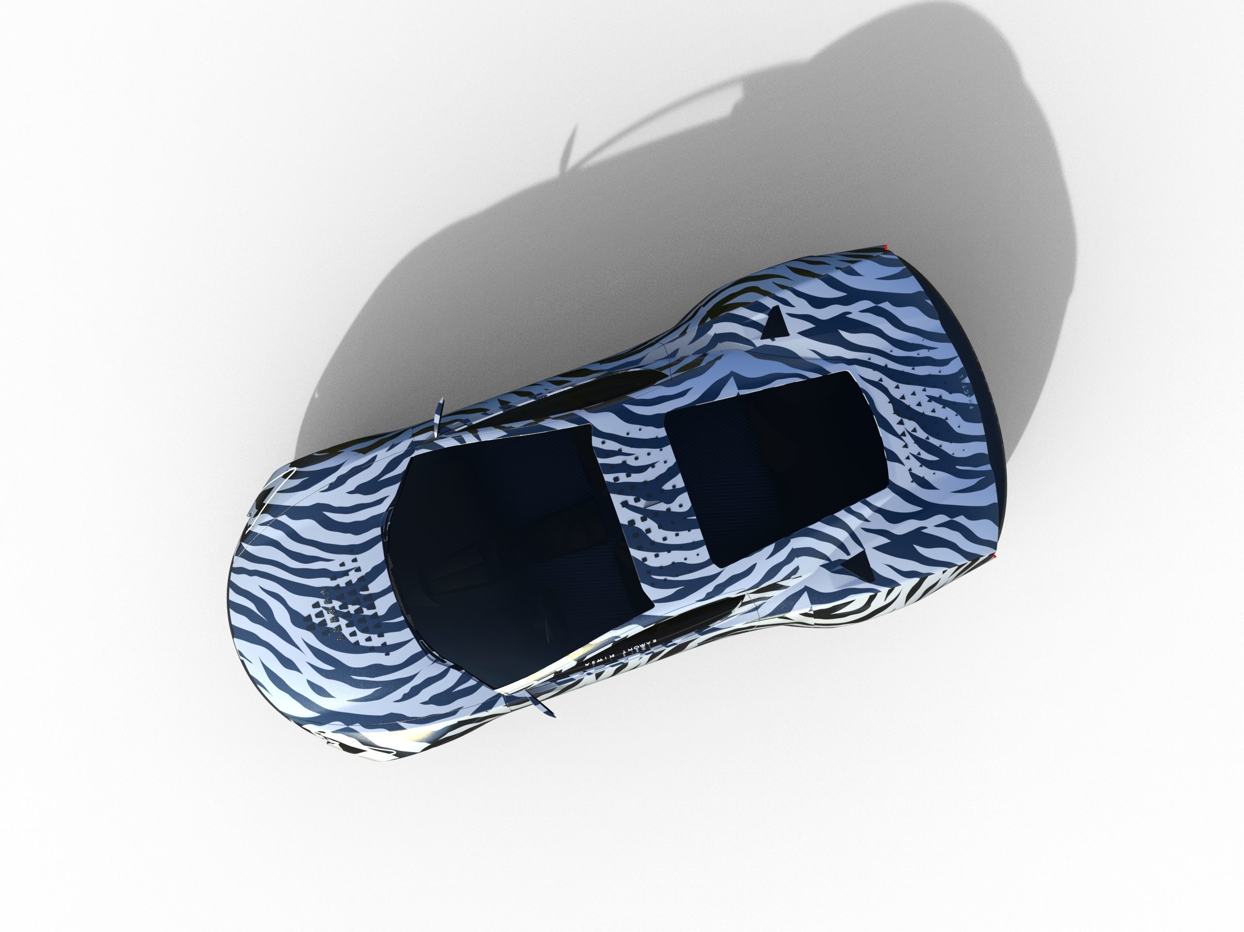 Concept car 3D model_7