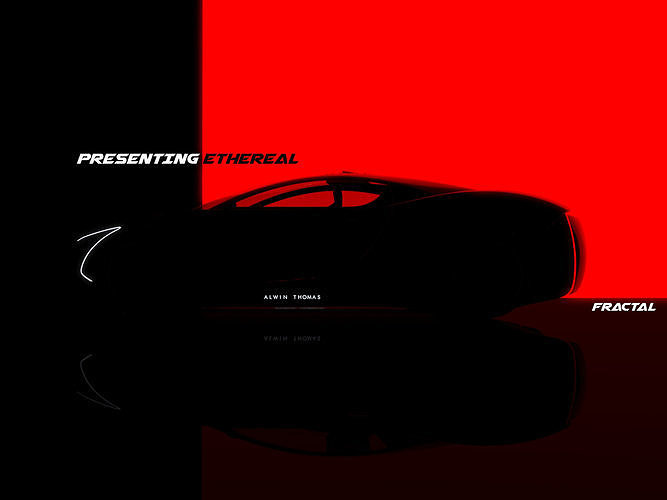 Concept car 3D model