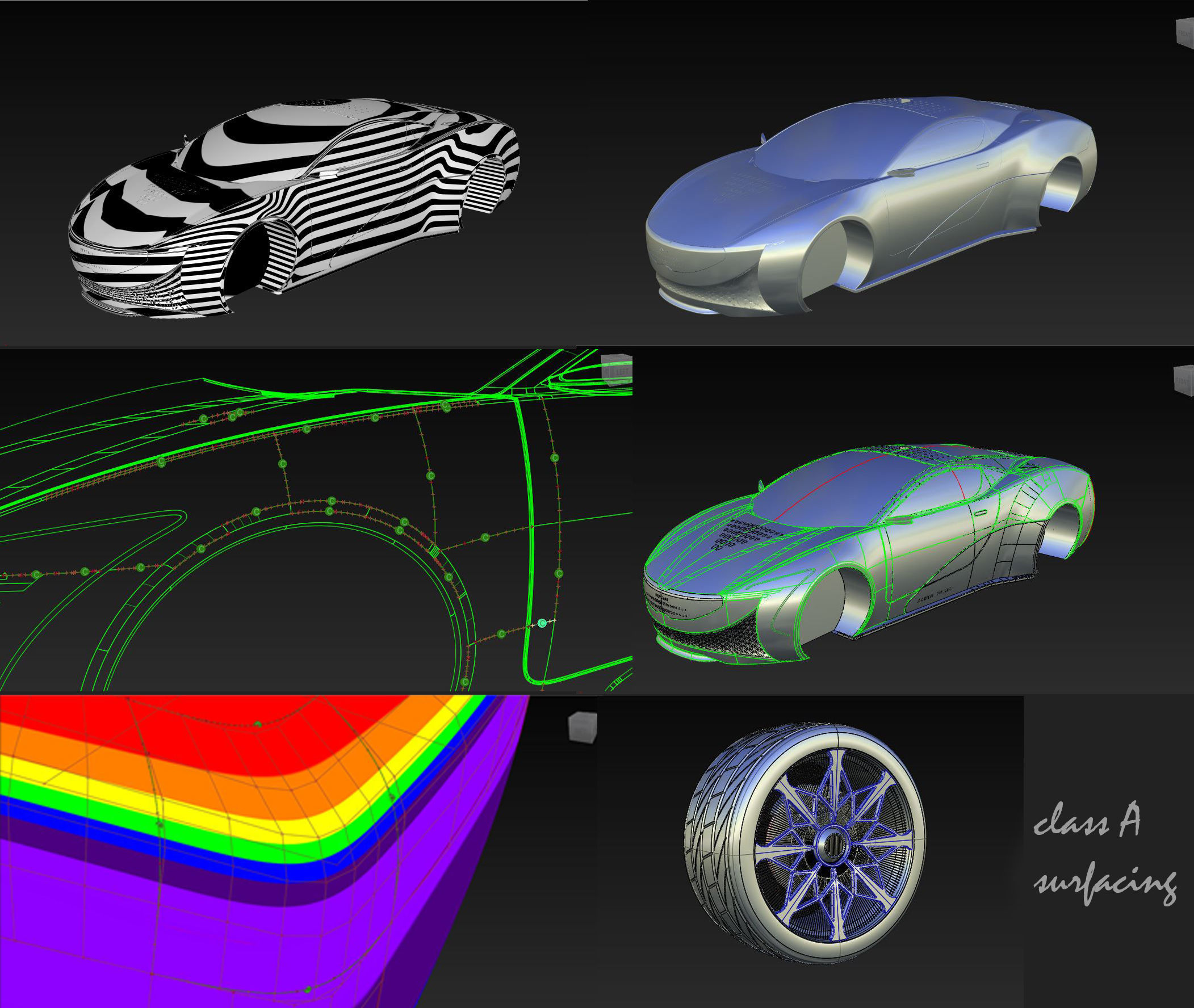 Concept car 3D model_3