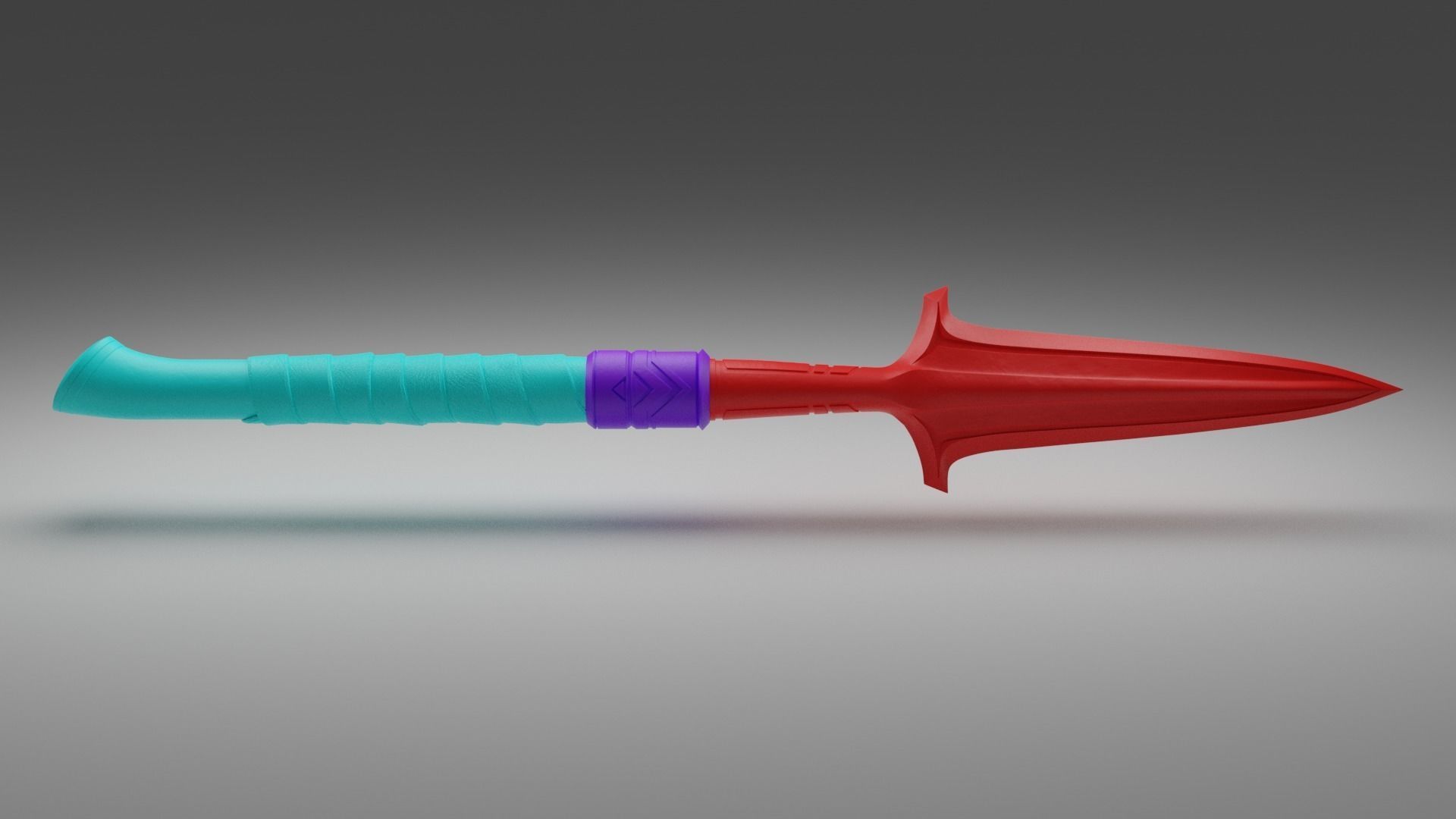 Broken Spear of Leonidas Level 3 3D print model_3