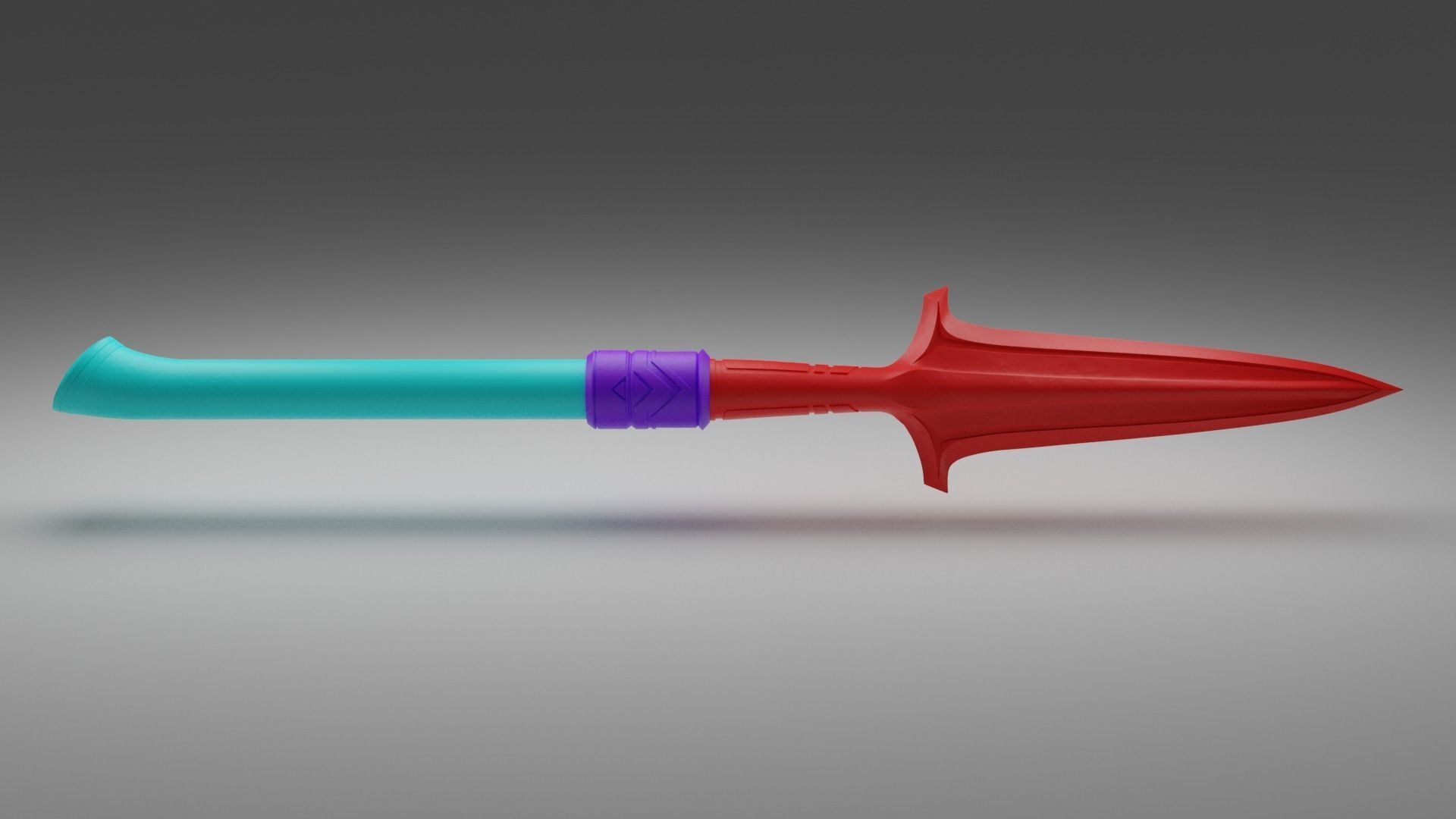 Broken Spear of Leonidas Level 3 3D print model_2