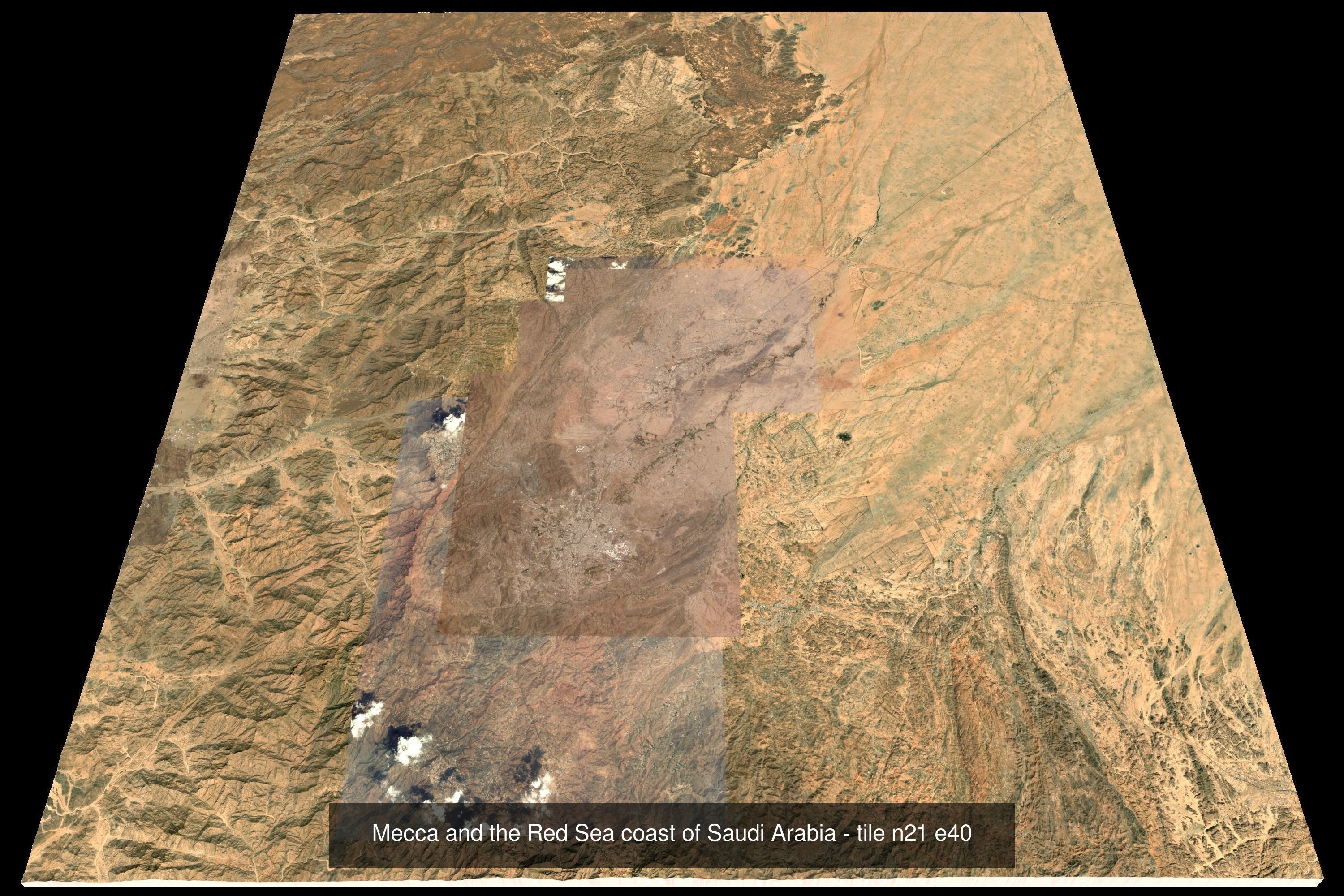 Mecca and the Red Sea coast of Saudi Arabia 3D Model Collection_27