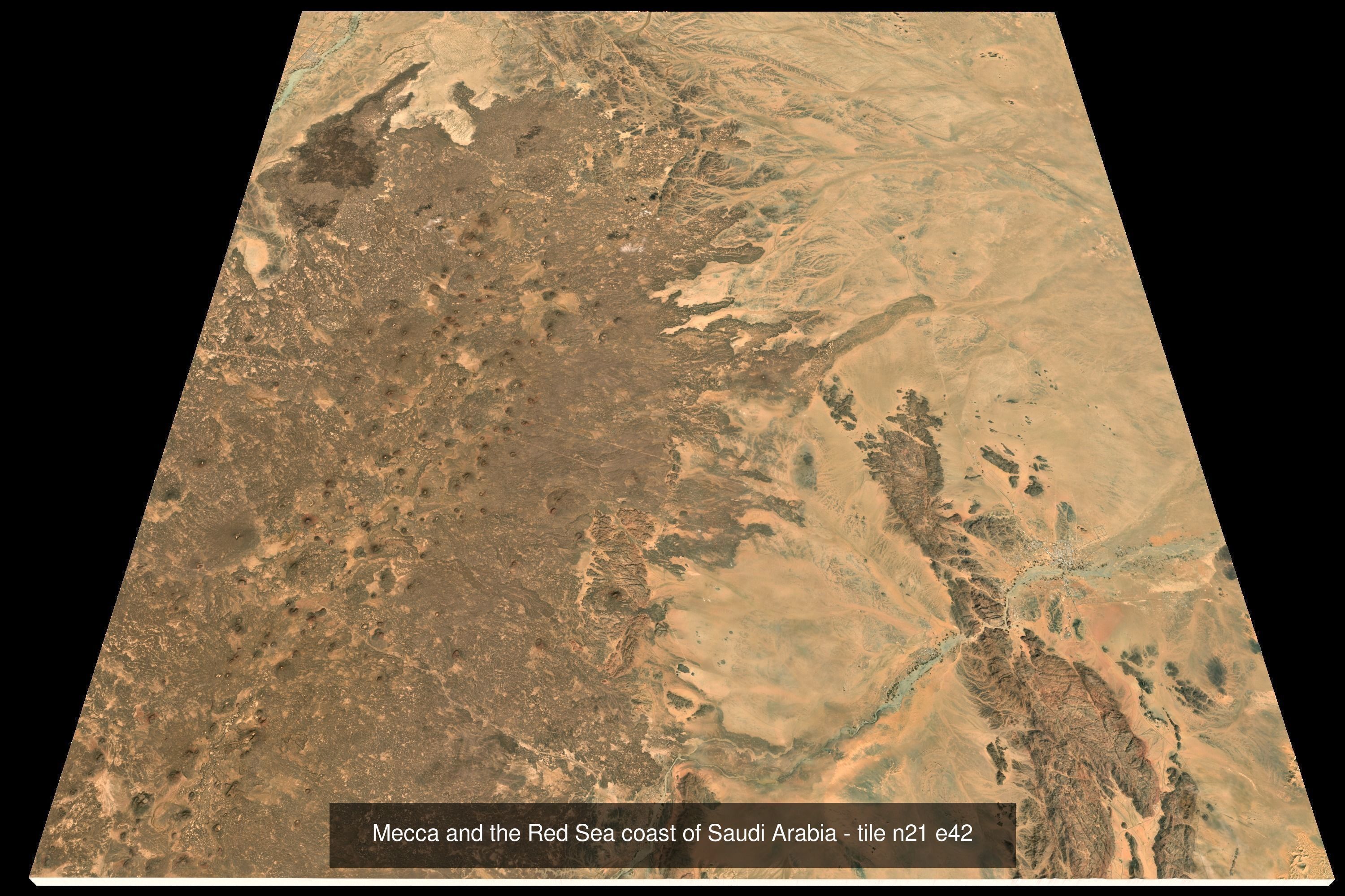 Mecca and the Red Sea coast of Saudi Arabia 3D Model Collection_42