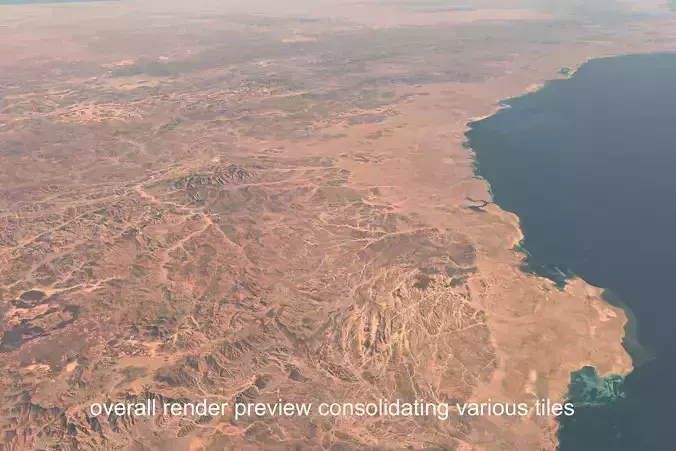 Mecca and the Red Sea coast of Saudi Arabia  3D Model Collection