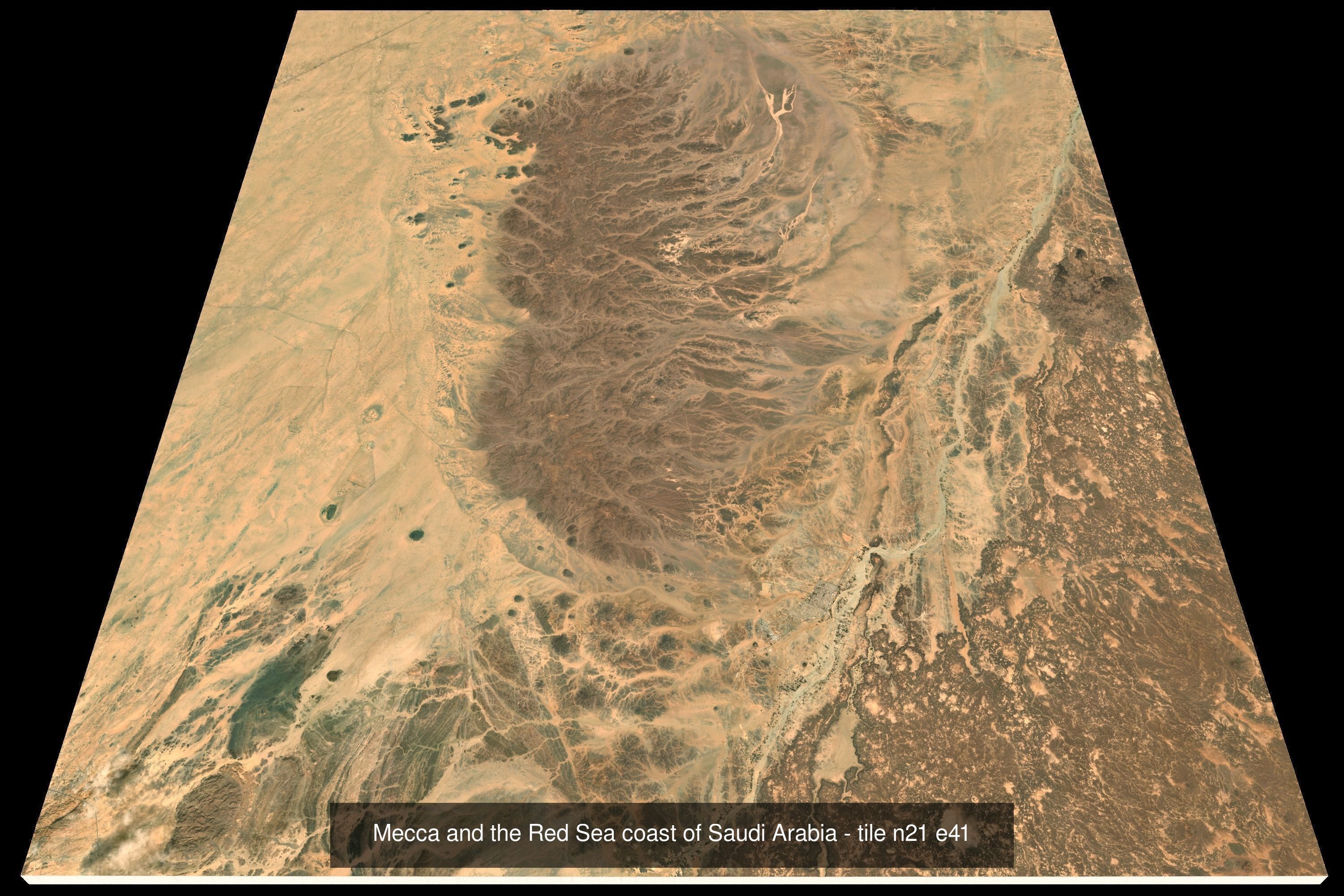 Mecca and the Red Sea coast of Saudi Arabia 3D Model Collection_26