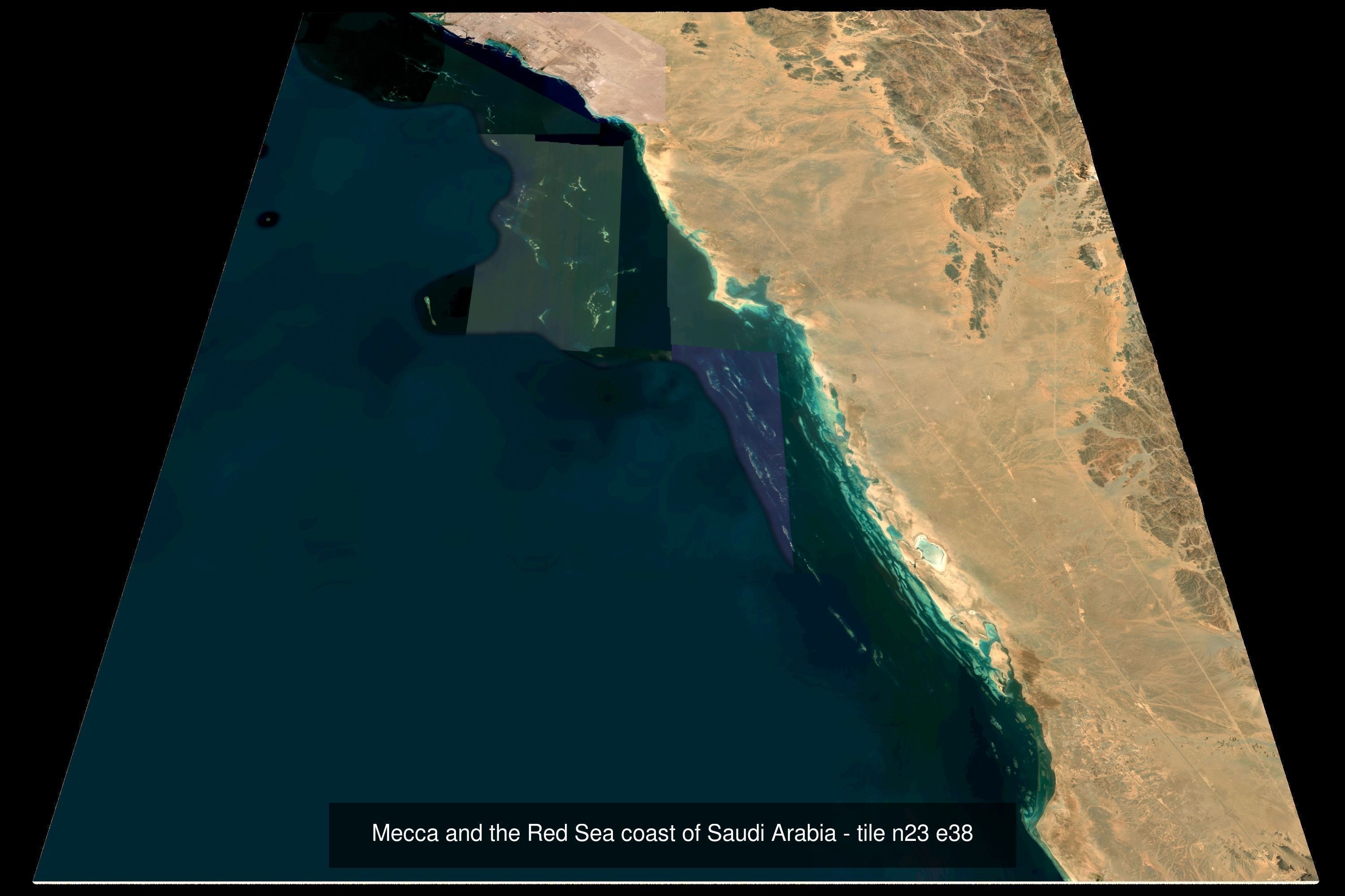 Mecca and the Red Sea coast of Saudi Arabia 3D Model Collection_18
