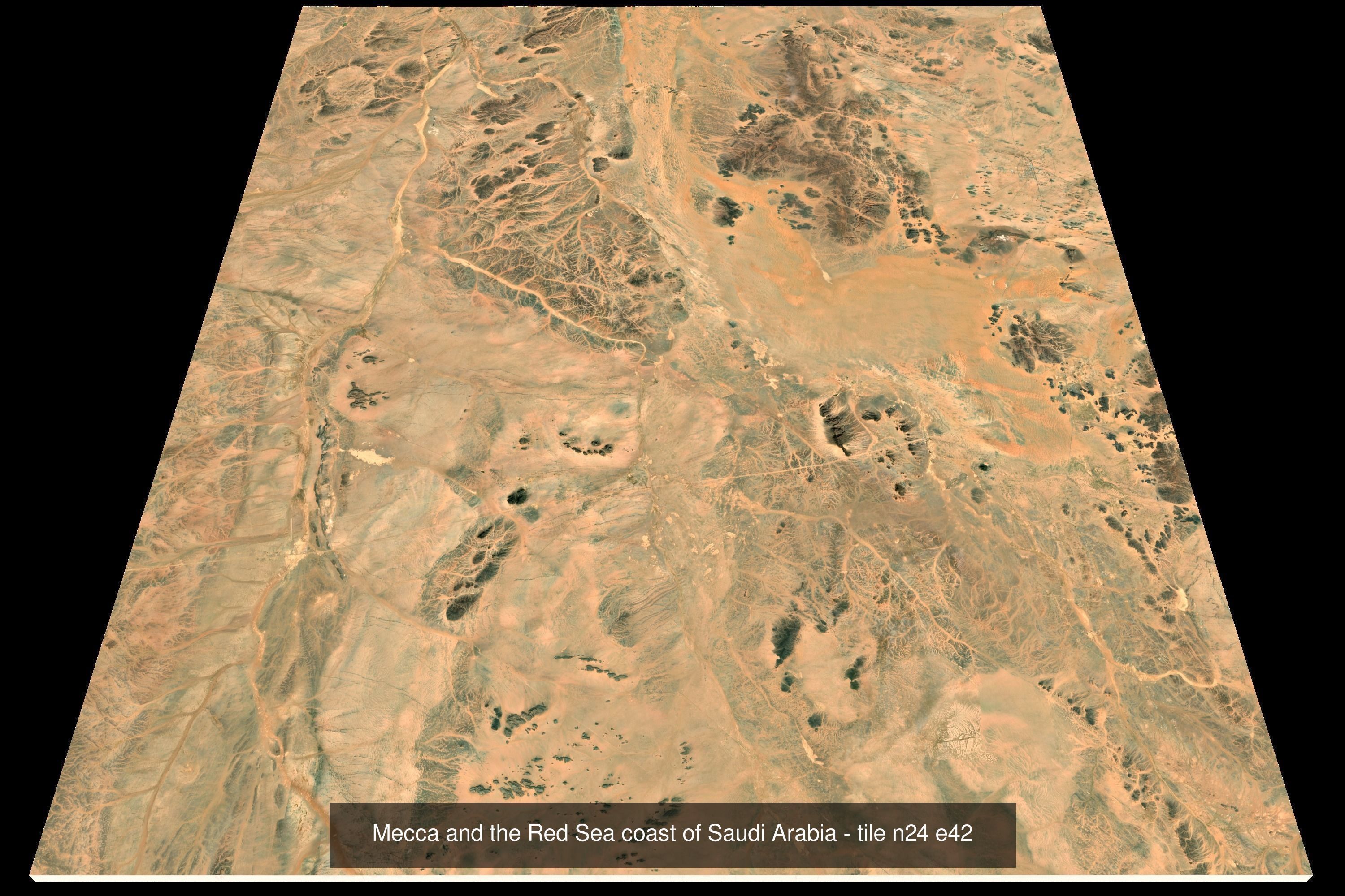 Mecca and the Red Sea coast of Saudi Arabia 3D Model Collection_7