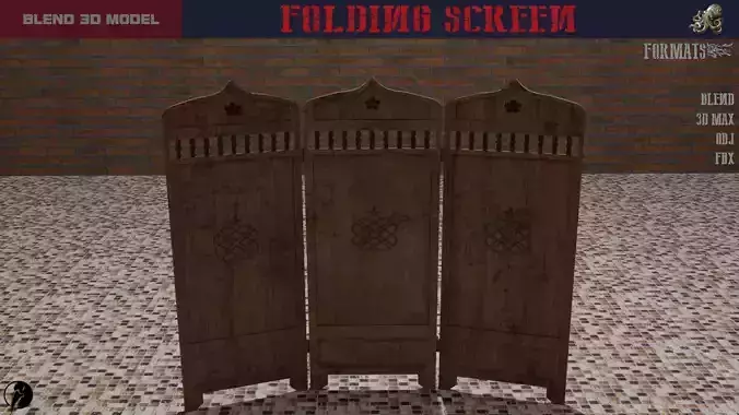 Folding screen