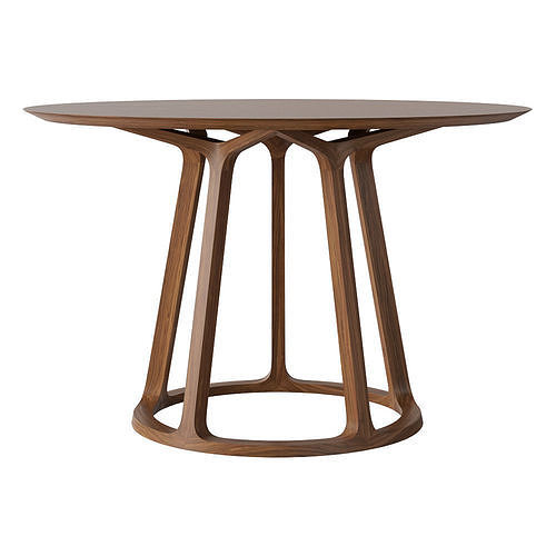 Rejuvenation Morrison round dining table 3D model