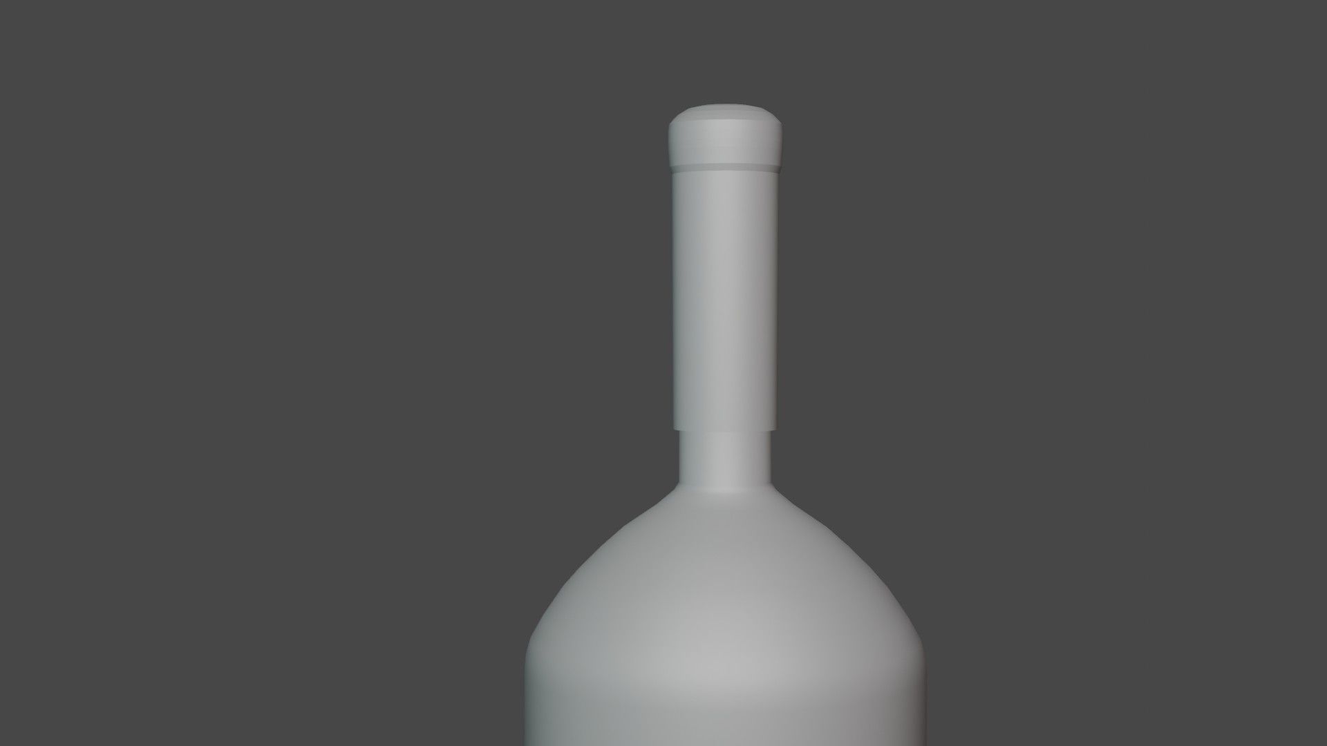 Wine 3D model with glass Free 3D model_8
