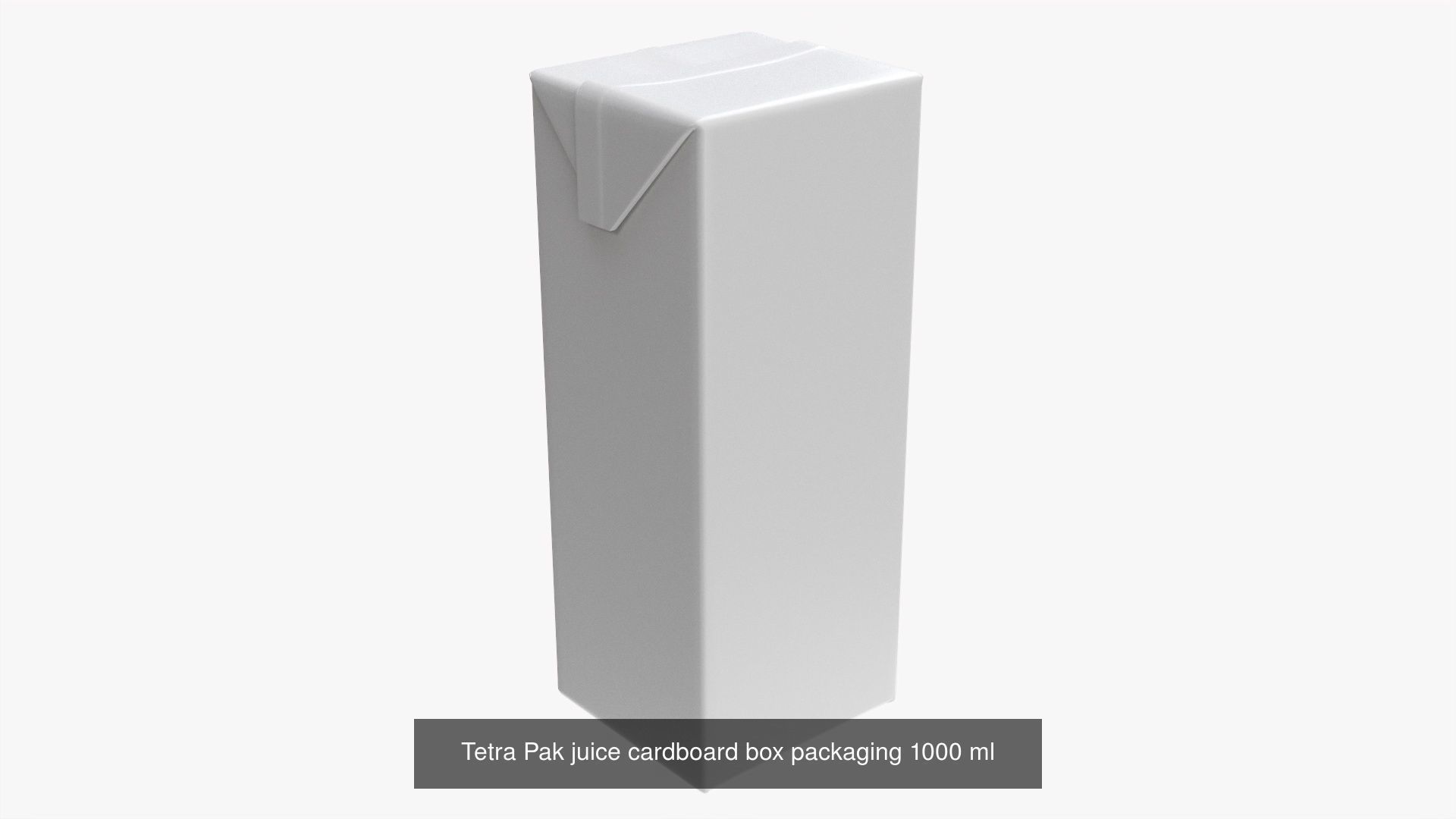 Tetra Pak juice cardboard box packagings 3D Model Collection_2