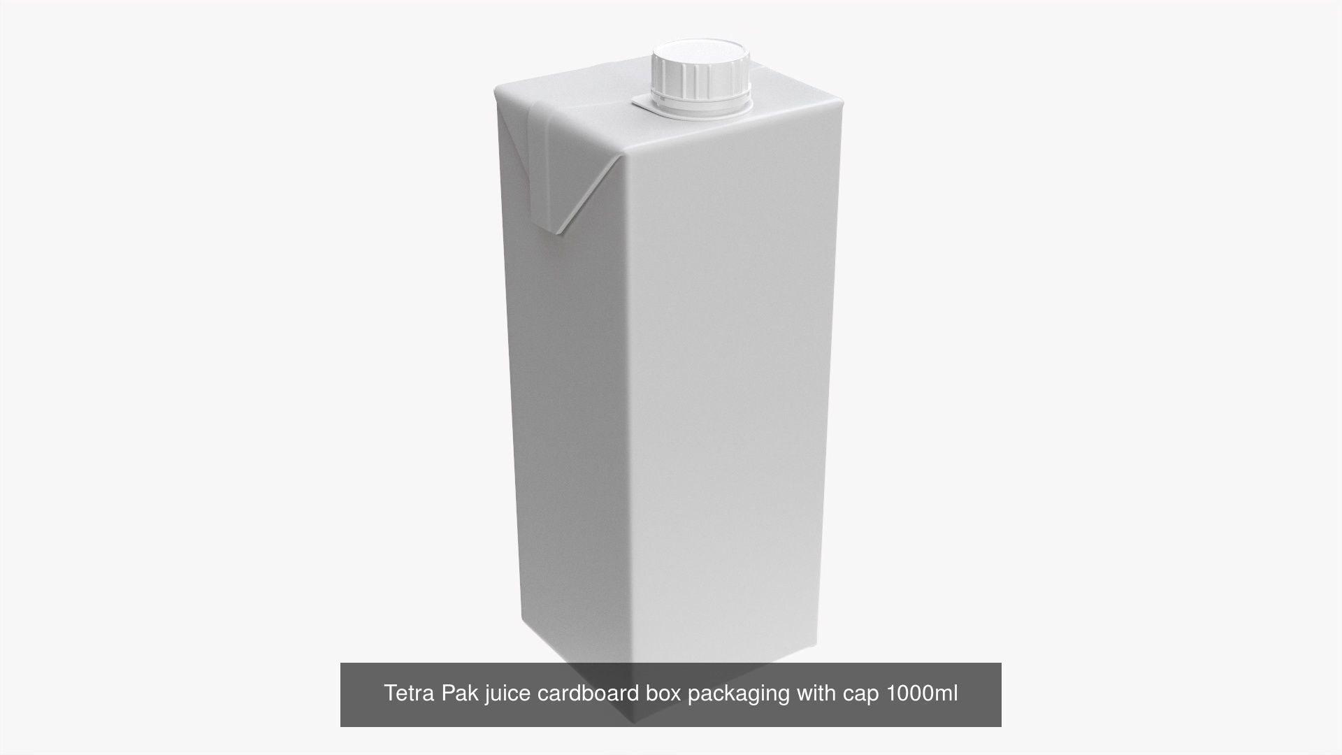 Tetra Pak cardboard box packaging with HeliCap 3D Model Collection_1