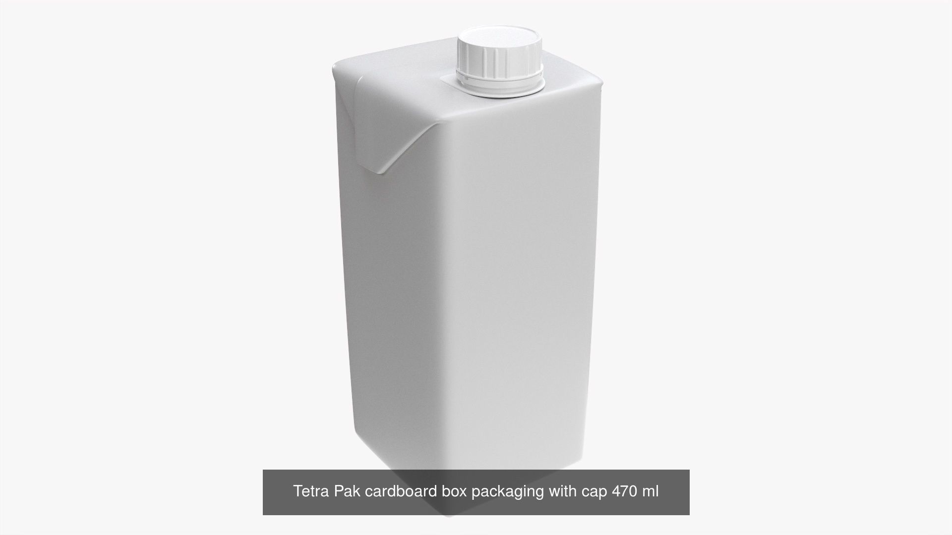 Tetra Pak cardboard box packaging with HeliCap 3D Model Collection_5