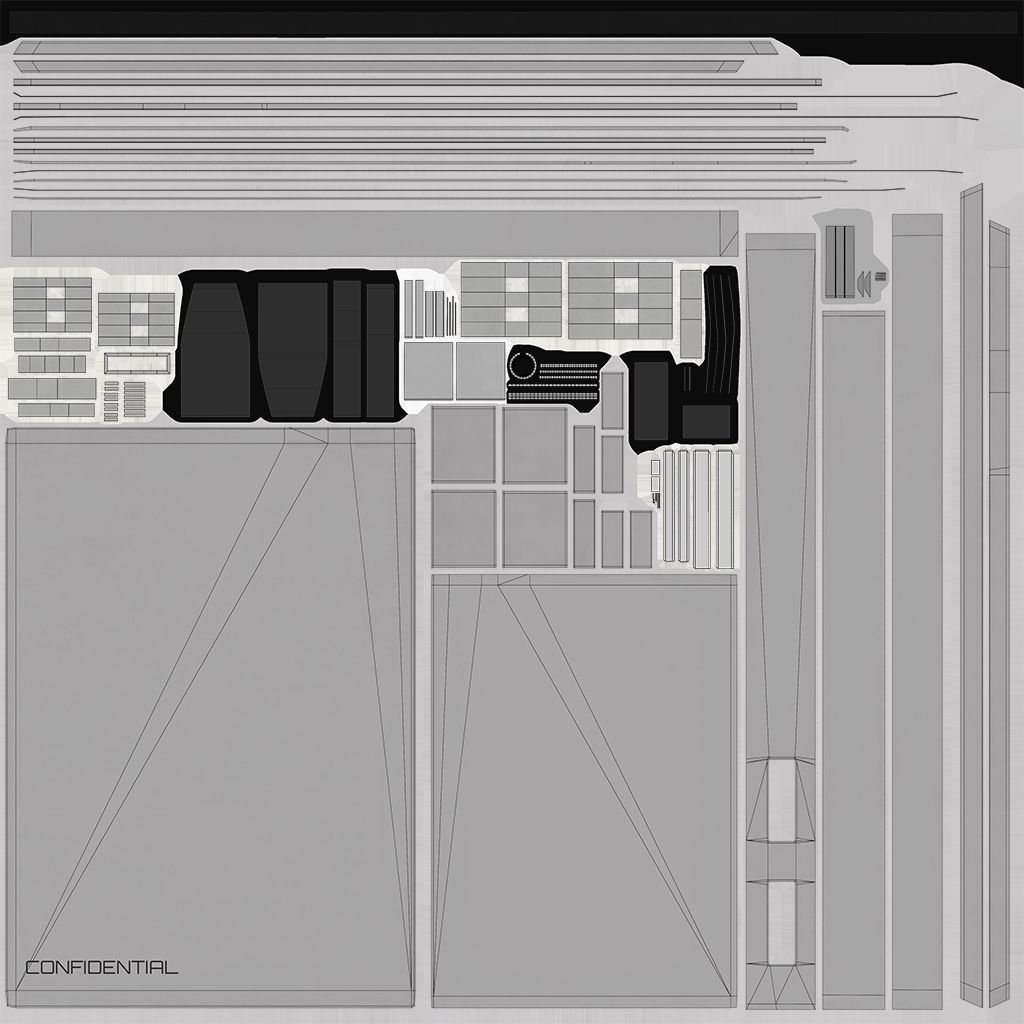 Generic External Hard Drive - GameReady Low-poly 3D model_7