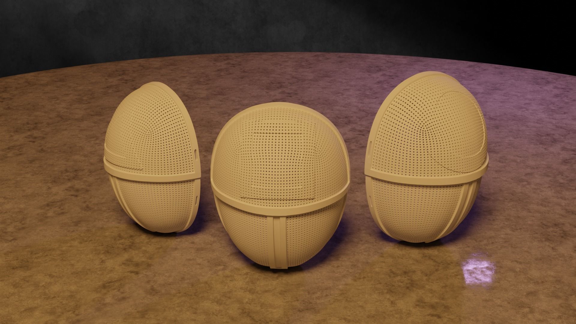 Squid Game Mask 3D print model_3