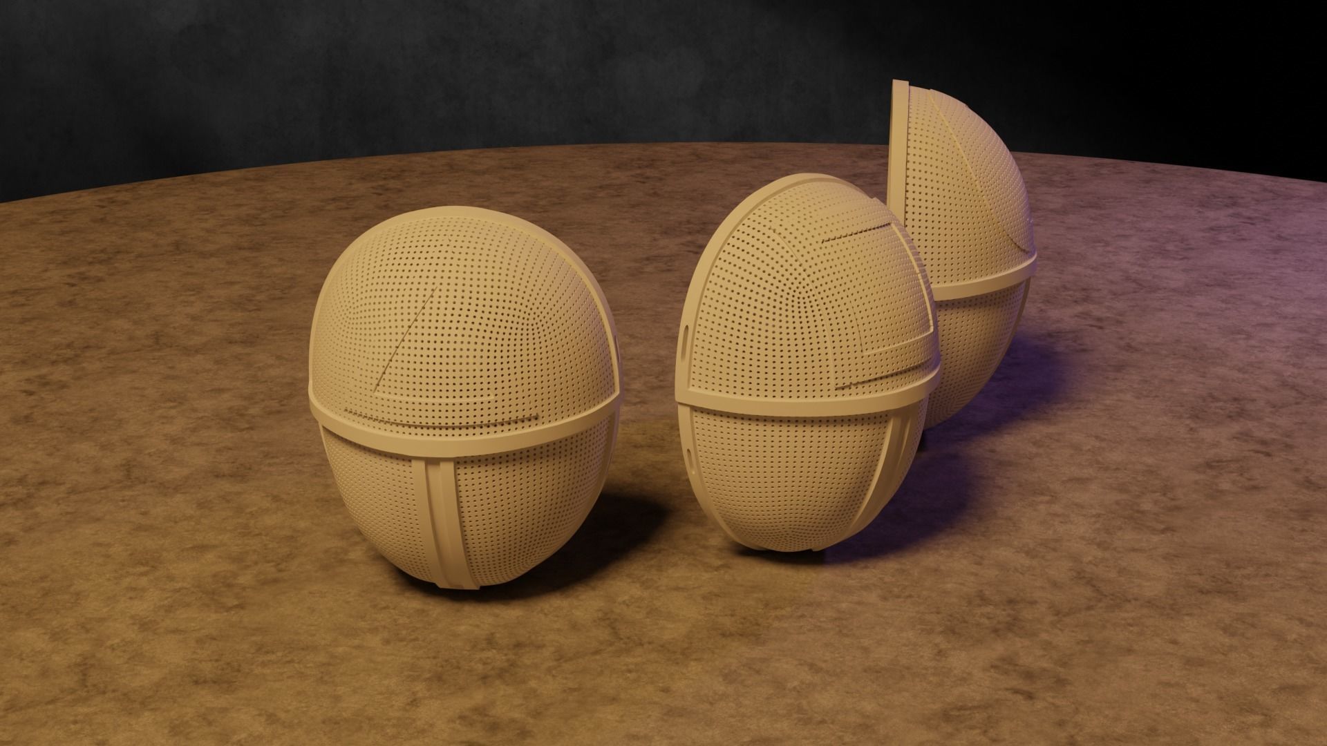 Squid Game Mask 3D print model_2