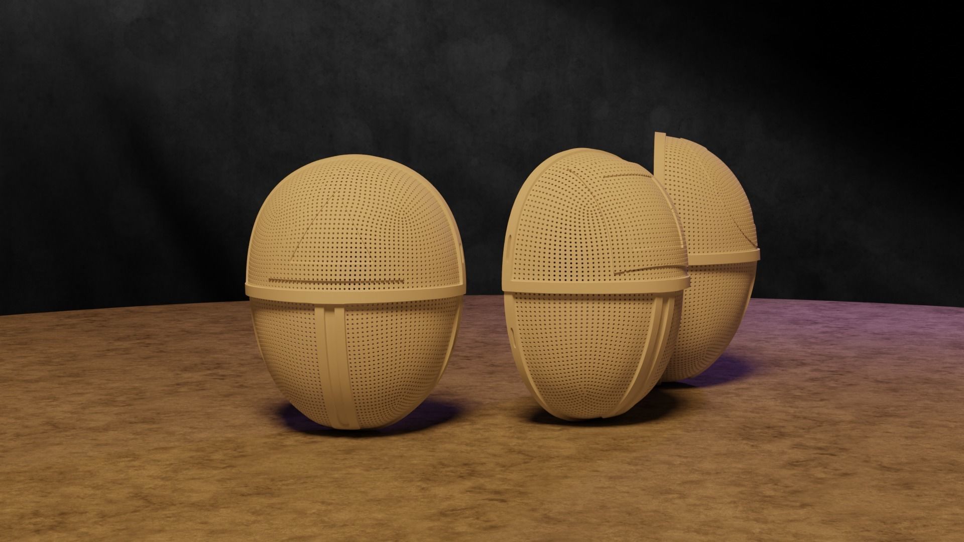 Squid Game Mask 3D print model_5