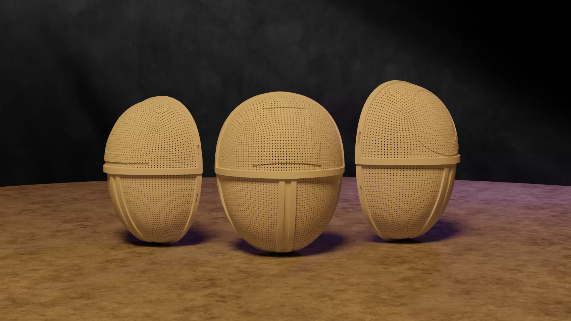 Squid Game Mask 3D print model_0