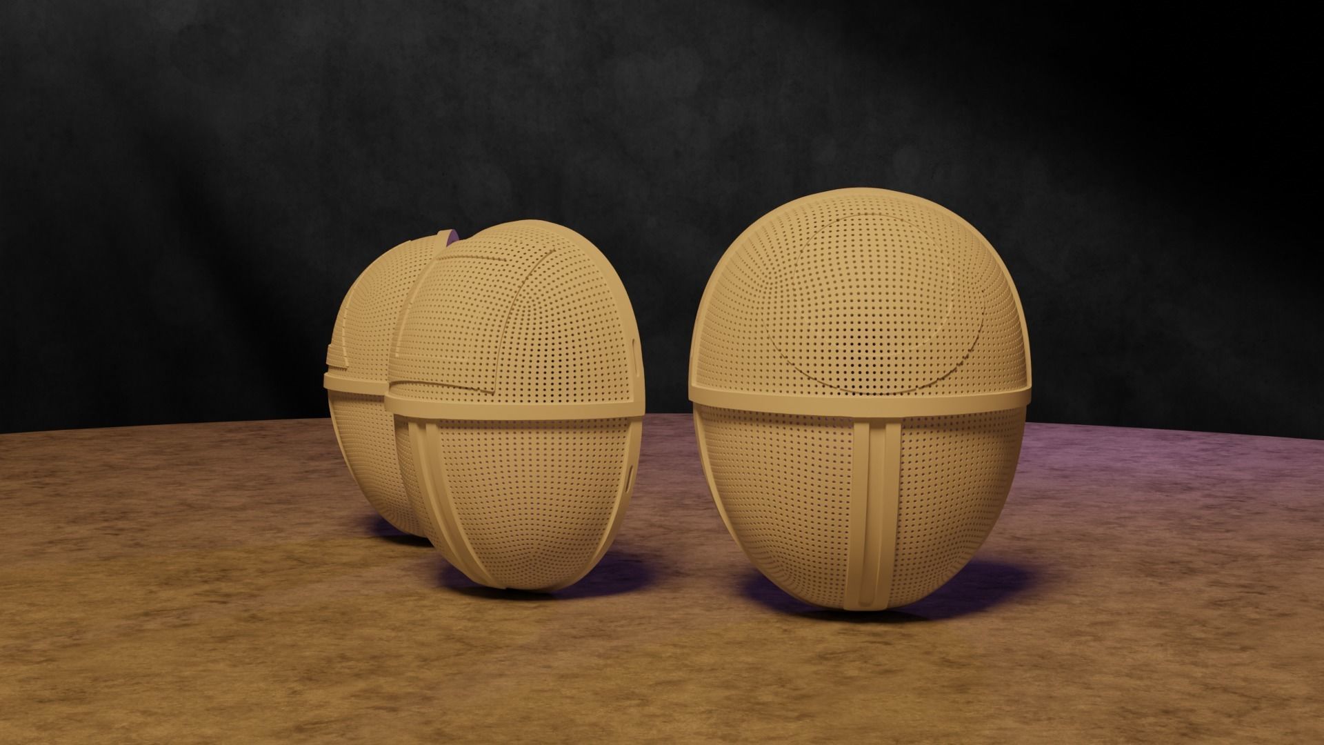 Squid Game Mask 3D print model_4