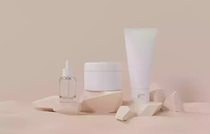 Cosmetic Set 3D model products
