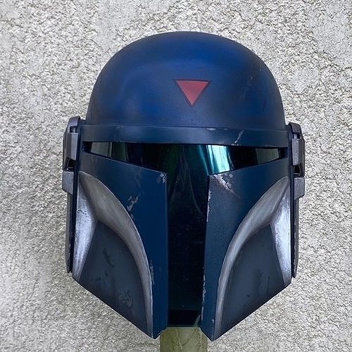 THE MANDALORIAN HELMET CUSTOM 3D print model