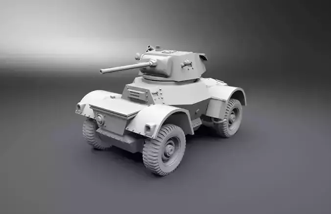Daimler MKII scale model 3D print model