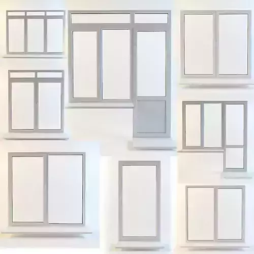 Window set of windows and doors