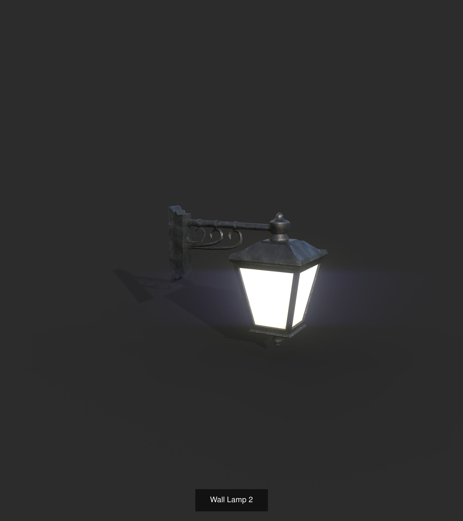 Urban Lights Pack 3D Model Collection_9