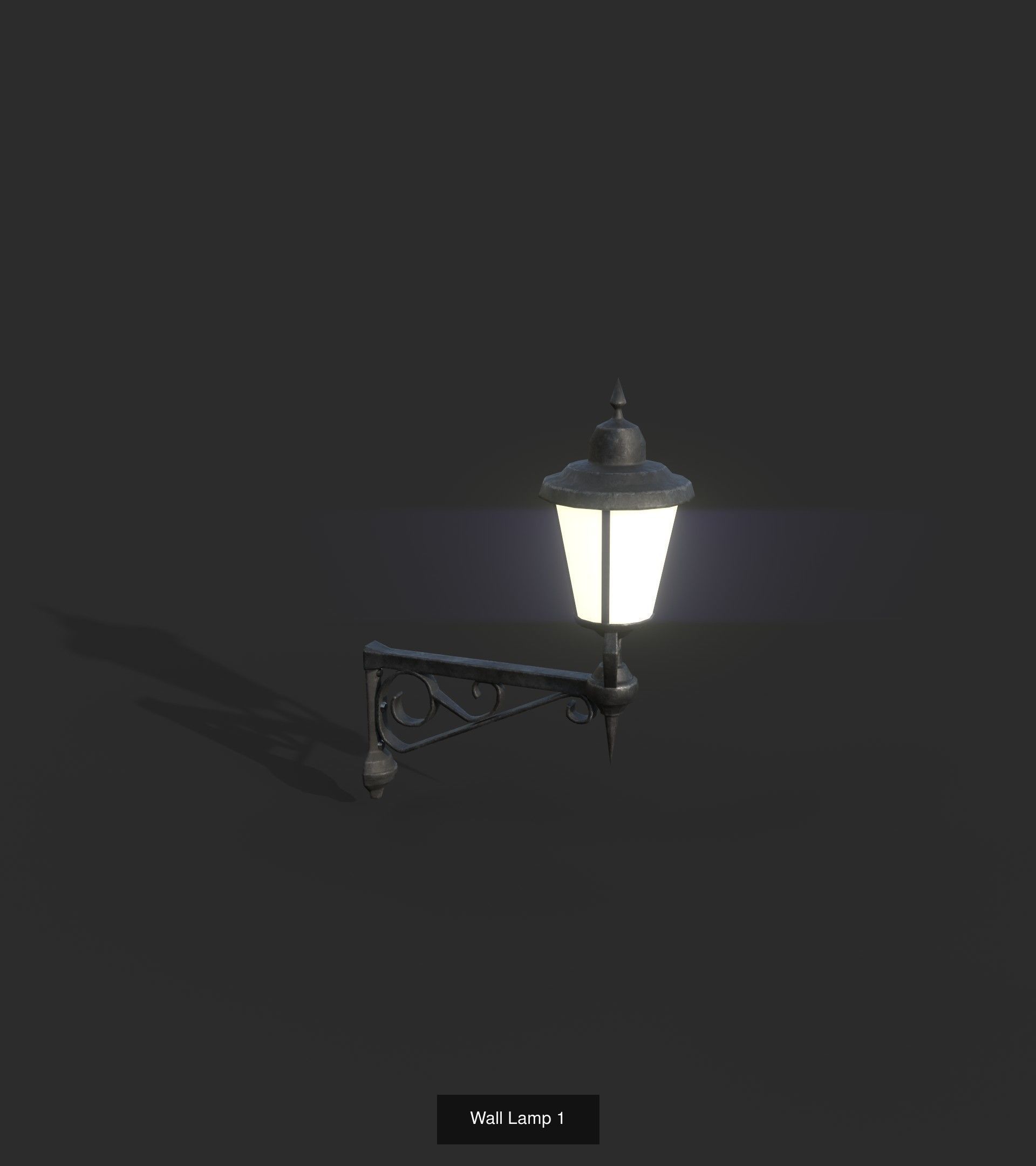 Urban Lights Pack 3D Model Collection_8