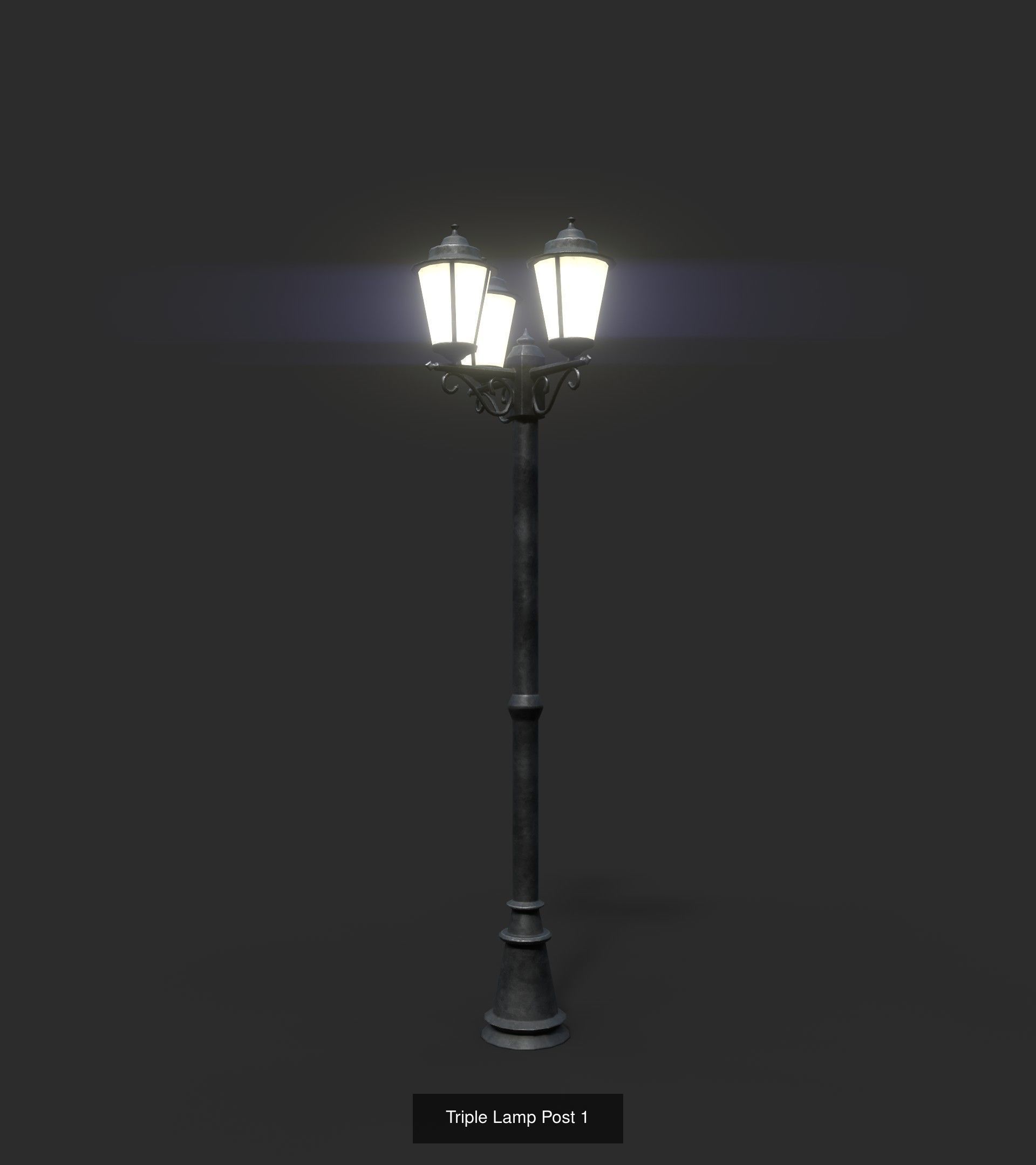 Urban Lights Pack 3D Model Collection_2