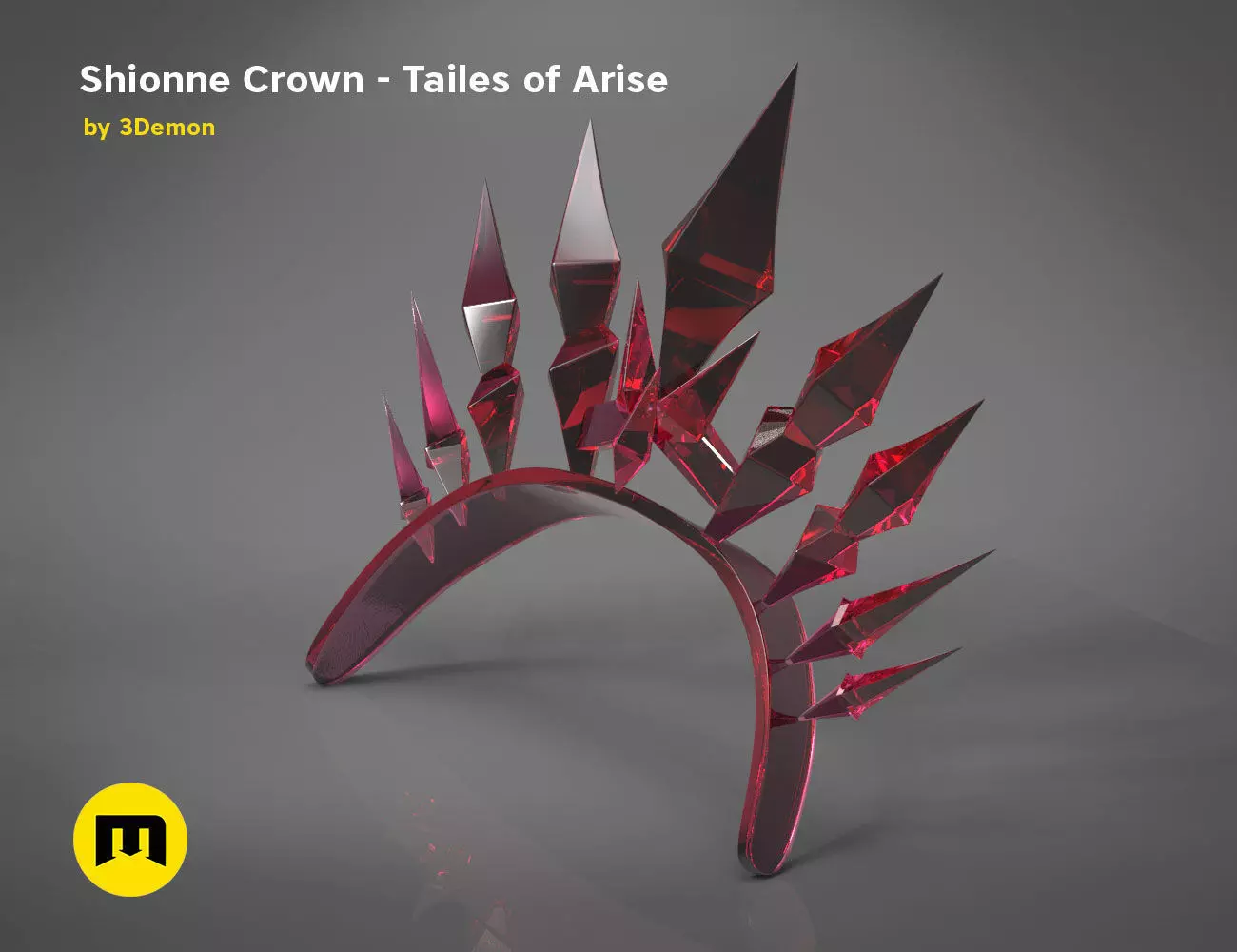 Shionne crown Tale of Arise 3D print model_0