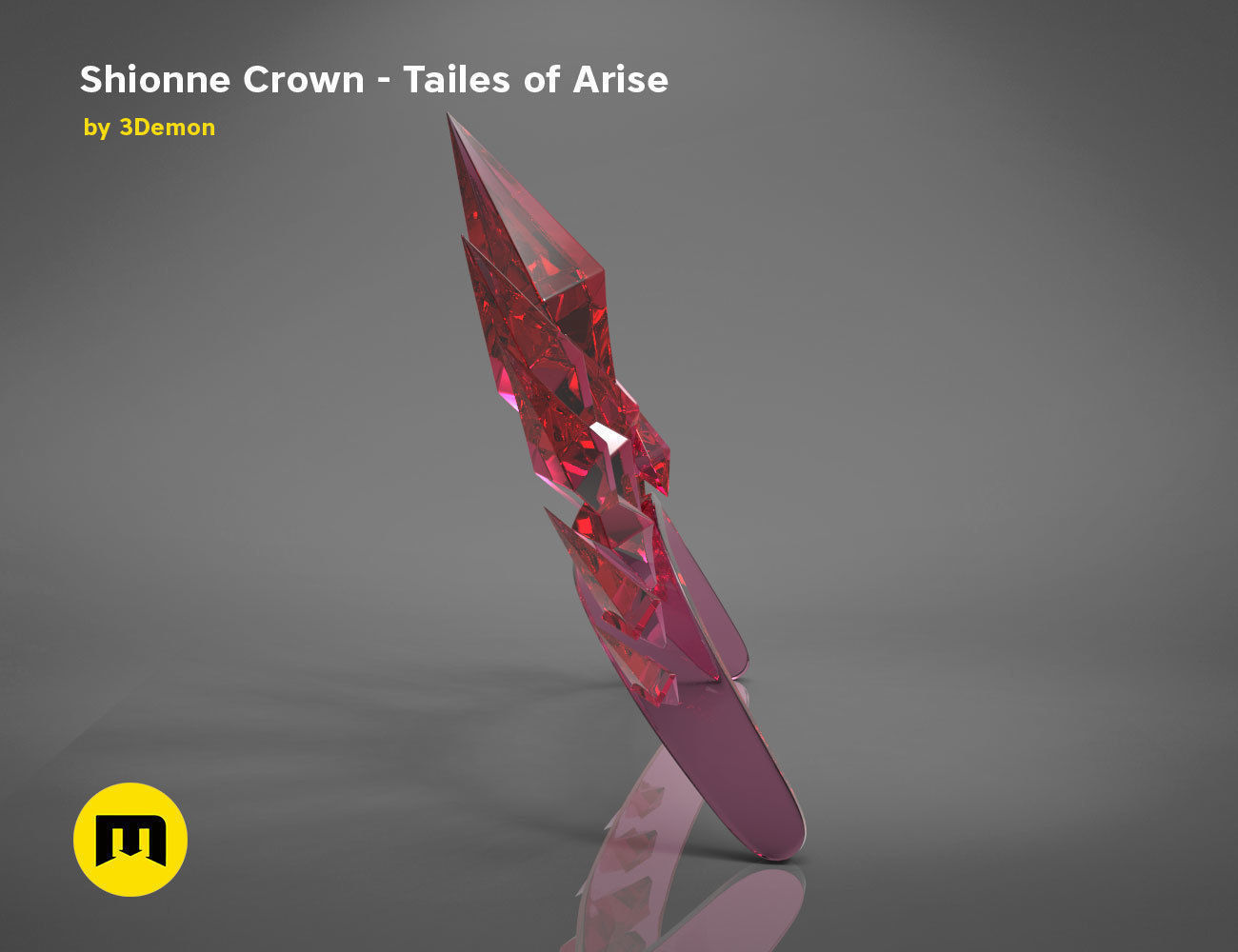 Shionne crown Tale of Arise 3D print model_9