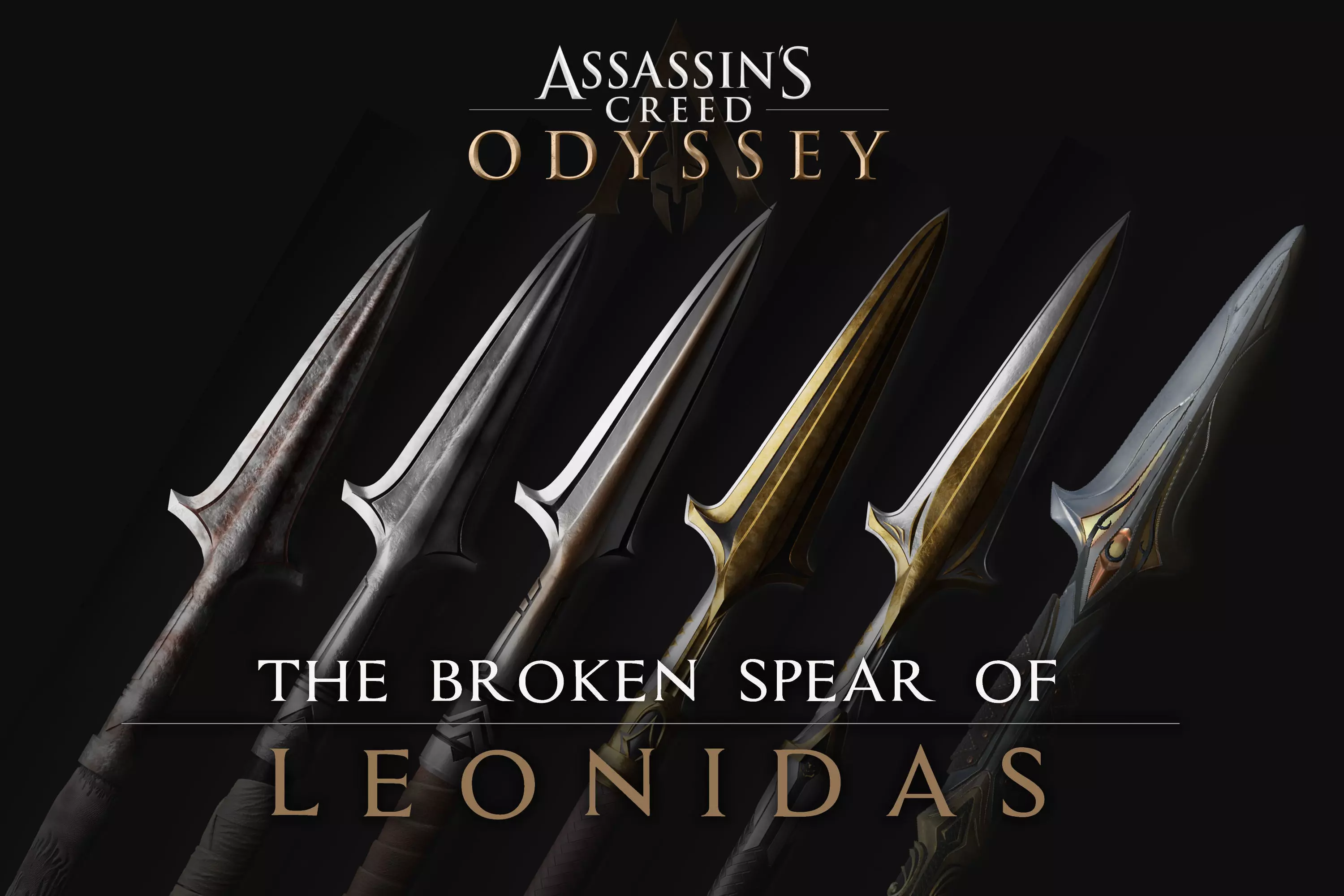 Broken Spear of Leonidas All level 1-6 included all model 3D Model Collection_0