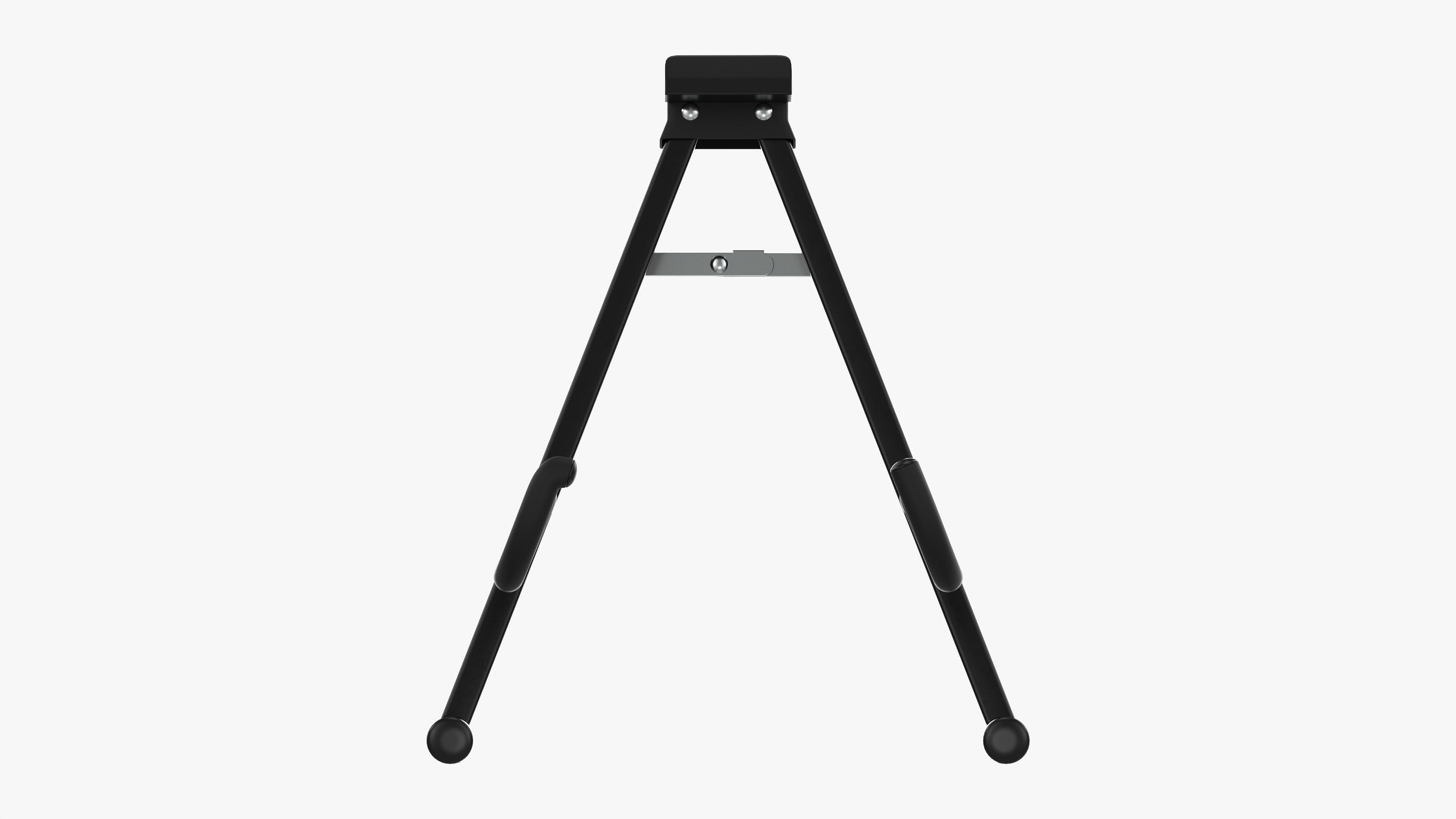 Short guitar stand 01 3D model_3