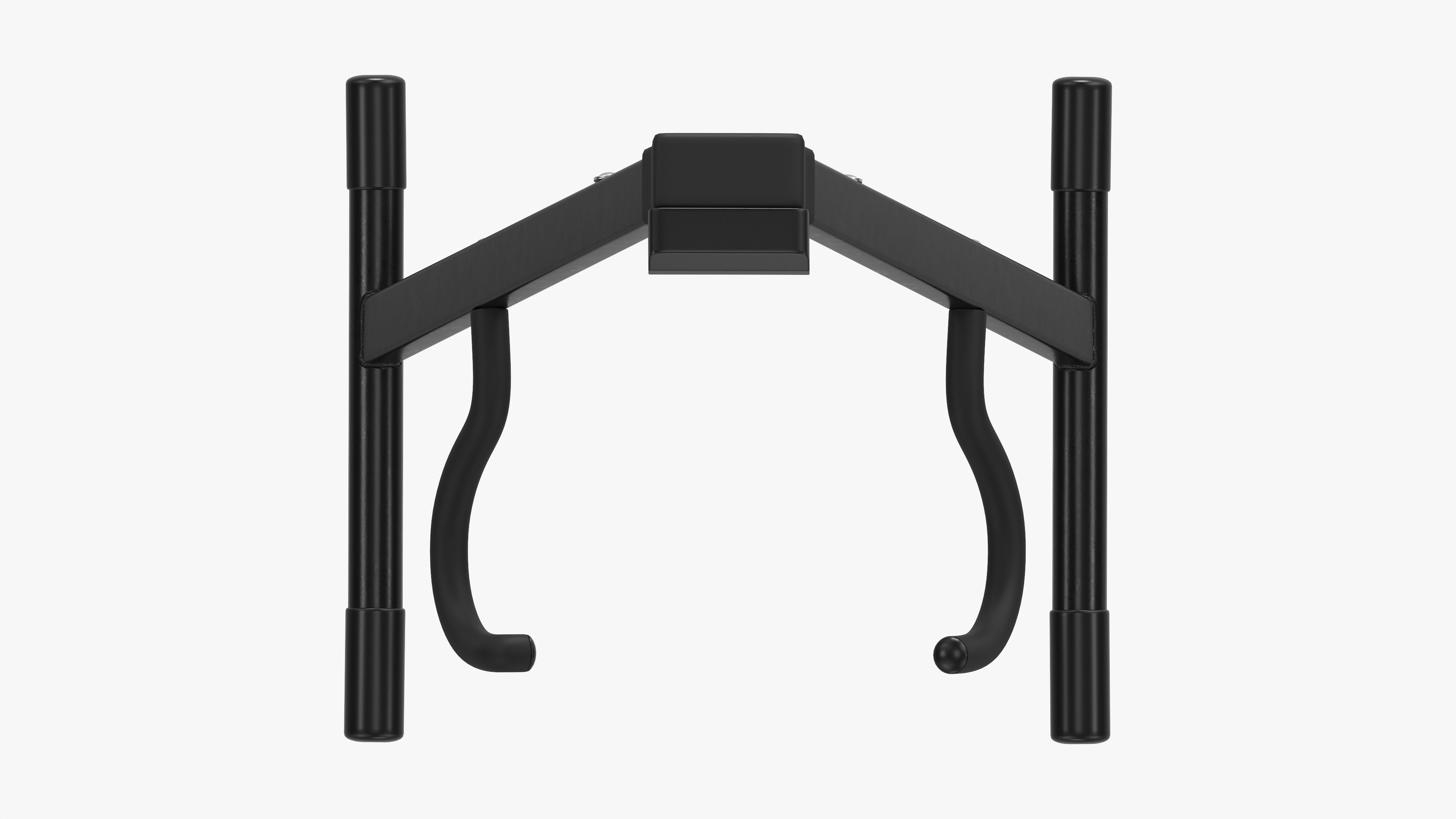 Short guitar stand 01 3D model_5