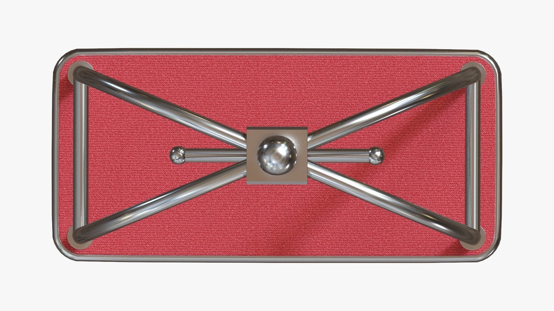 Hotel cart 01 3D model_5