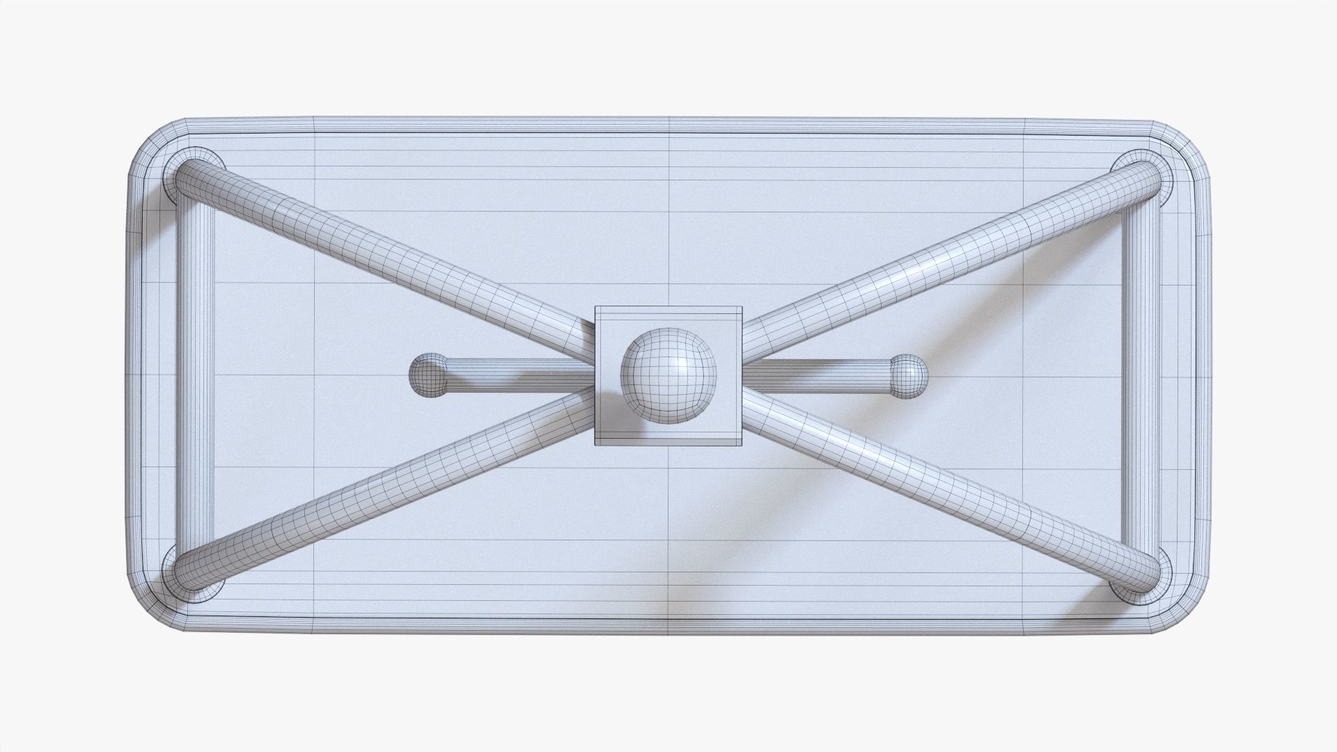 Hotel cart 01 3D model_11