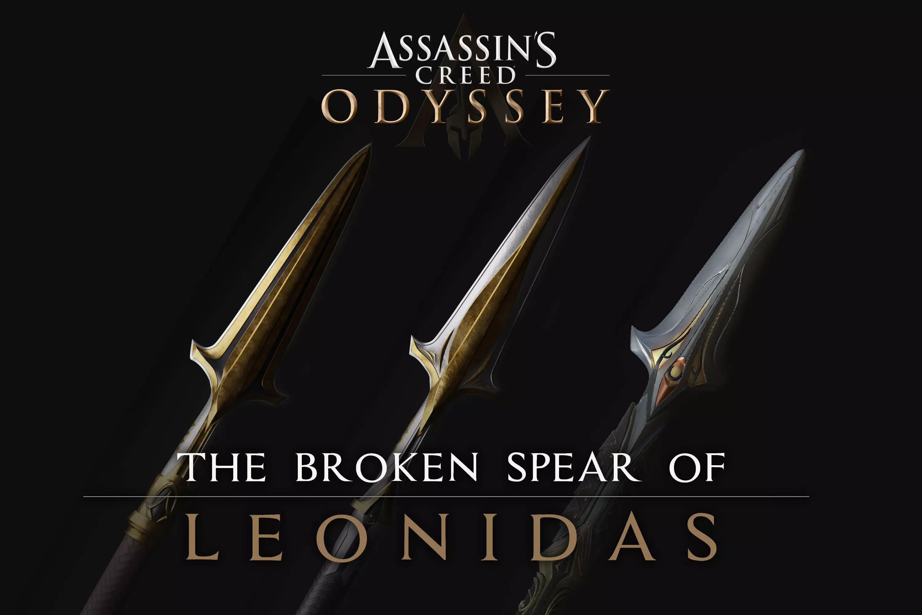 Broken Spear of Leonidas Level 4-6 3D Model Collection_0
