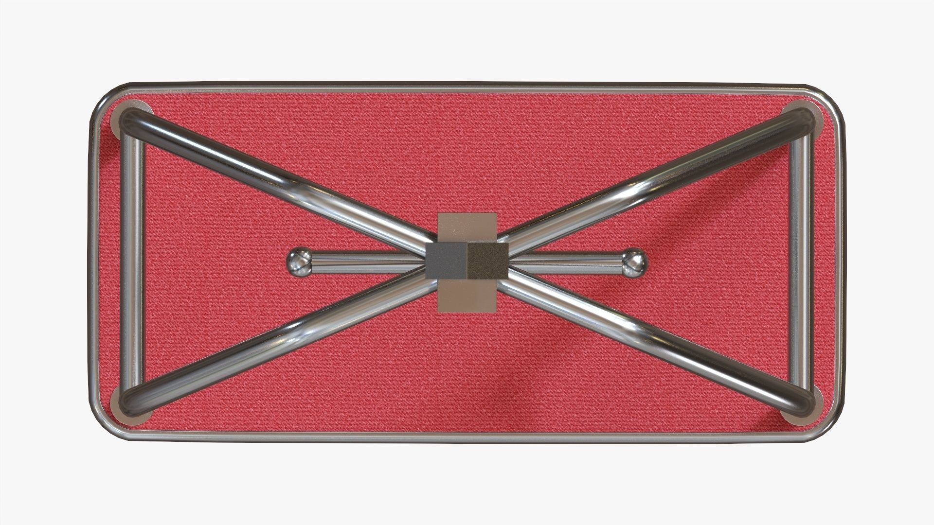 Hotel cart 02 3D model_5