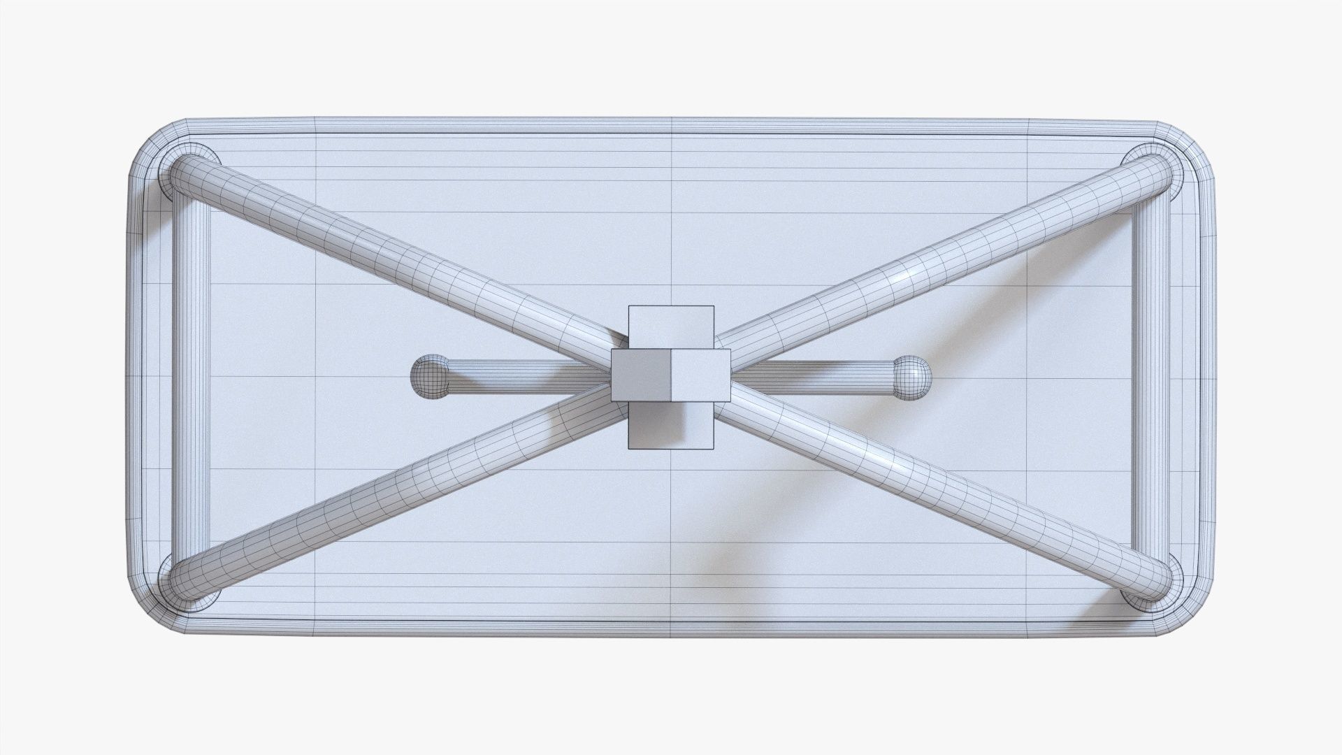 Hotel cart 02 3D model_11