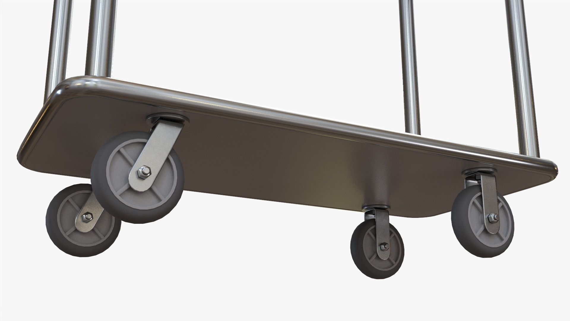 Hotel cart 02 3D model_2