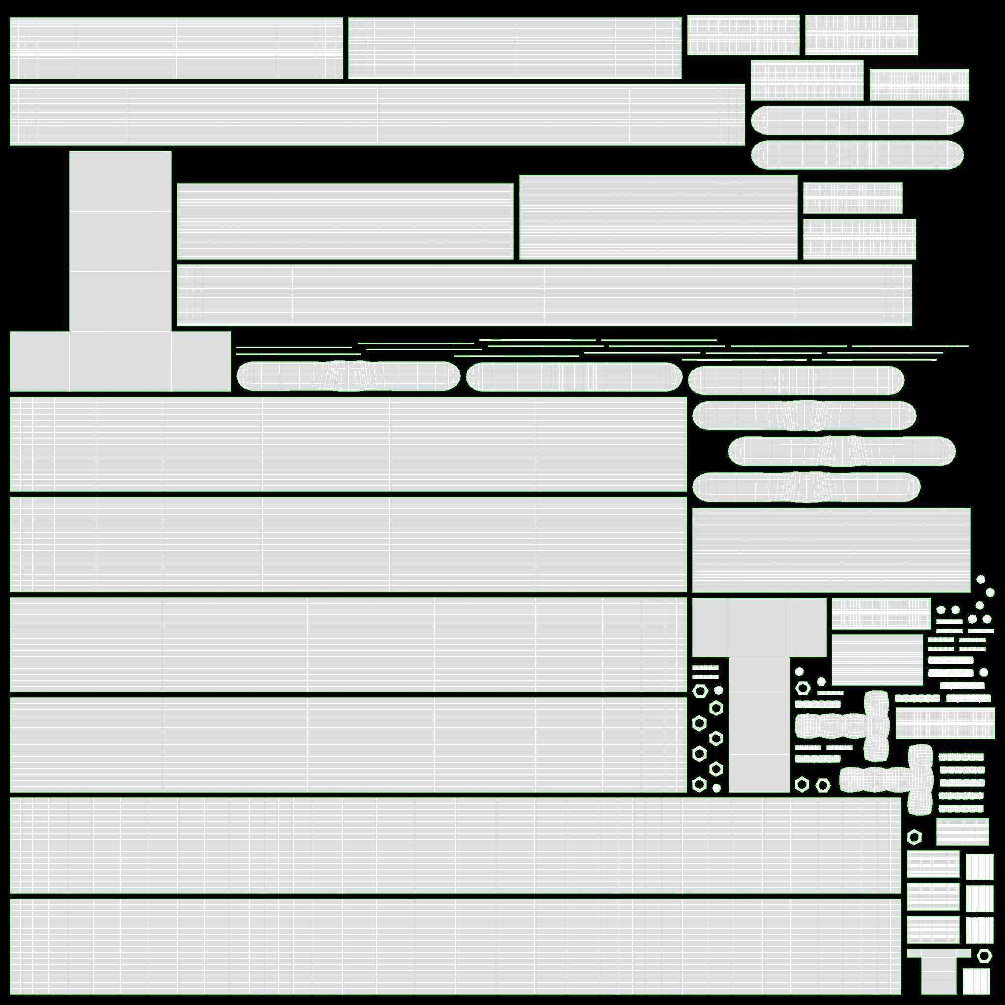 Hotel cart 02 3D model_13