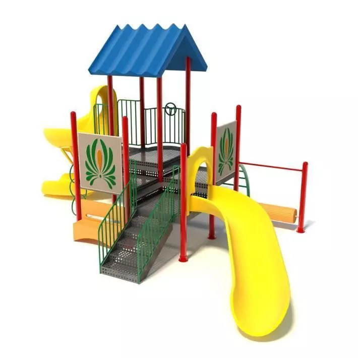 Dreamy Kids Playground Set 3D model_0
