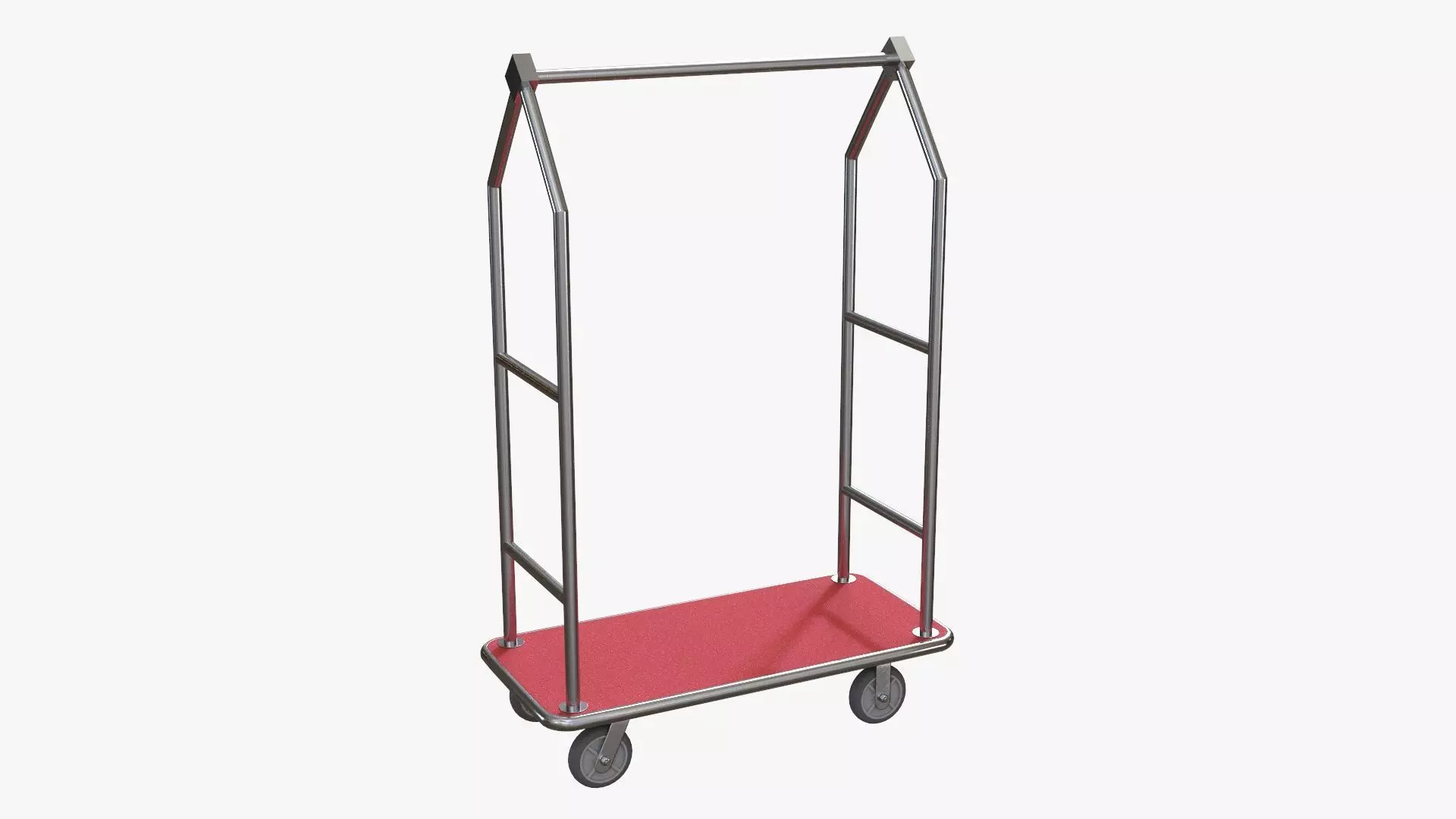 Hotel cart 04 3D model_0