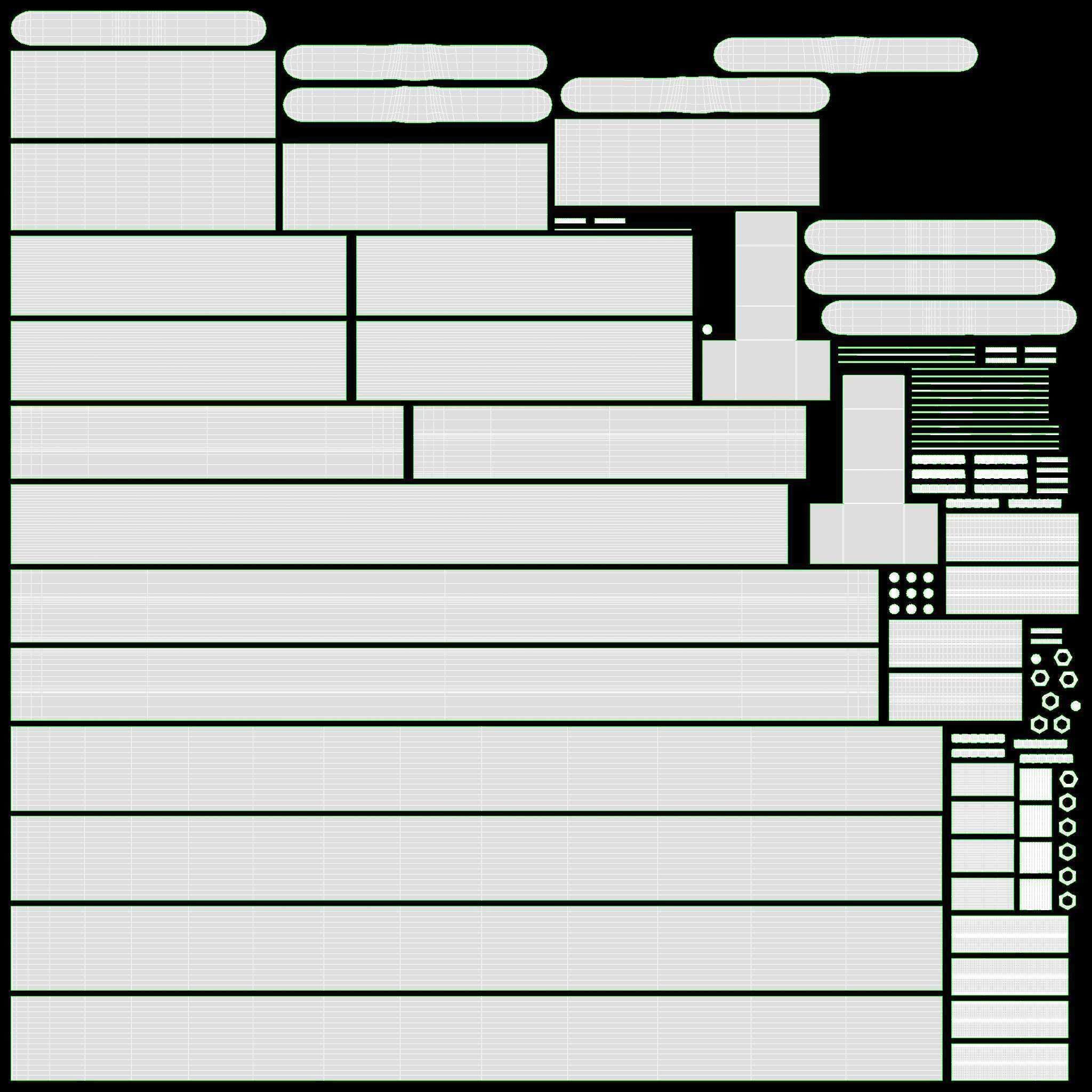 Hotel cart 04 3D model_13