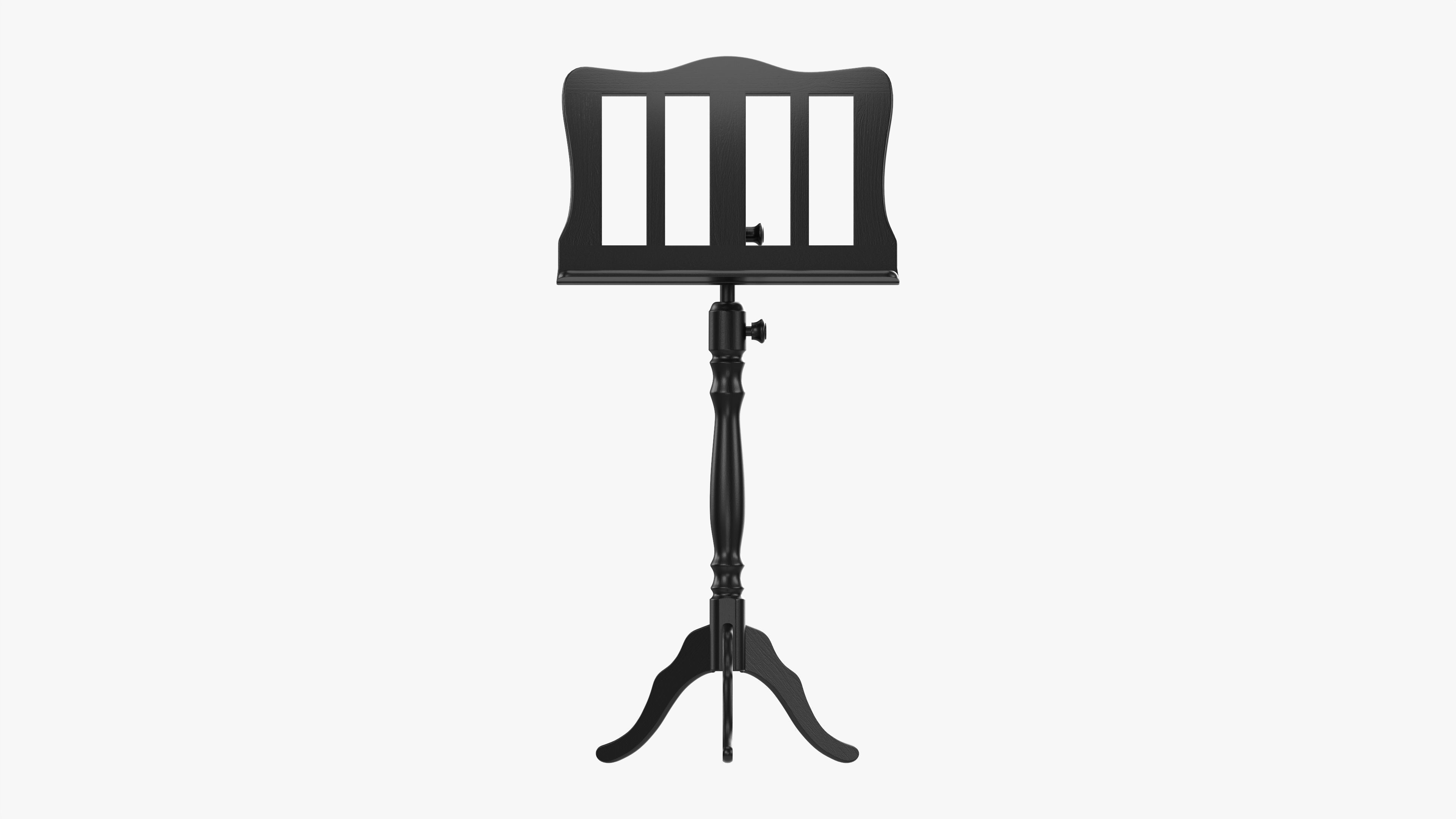 Music sheet stand 02 3D model_4