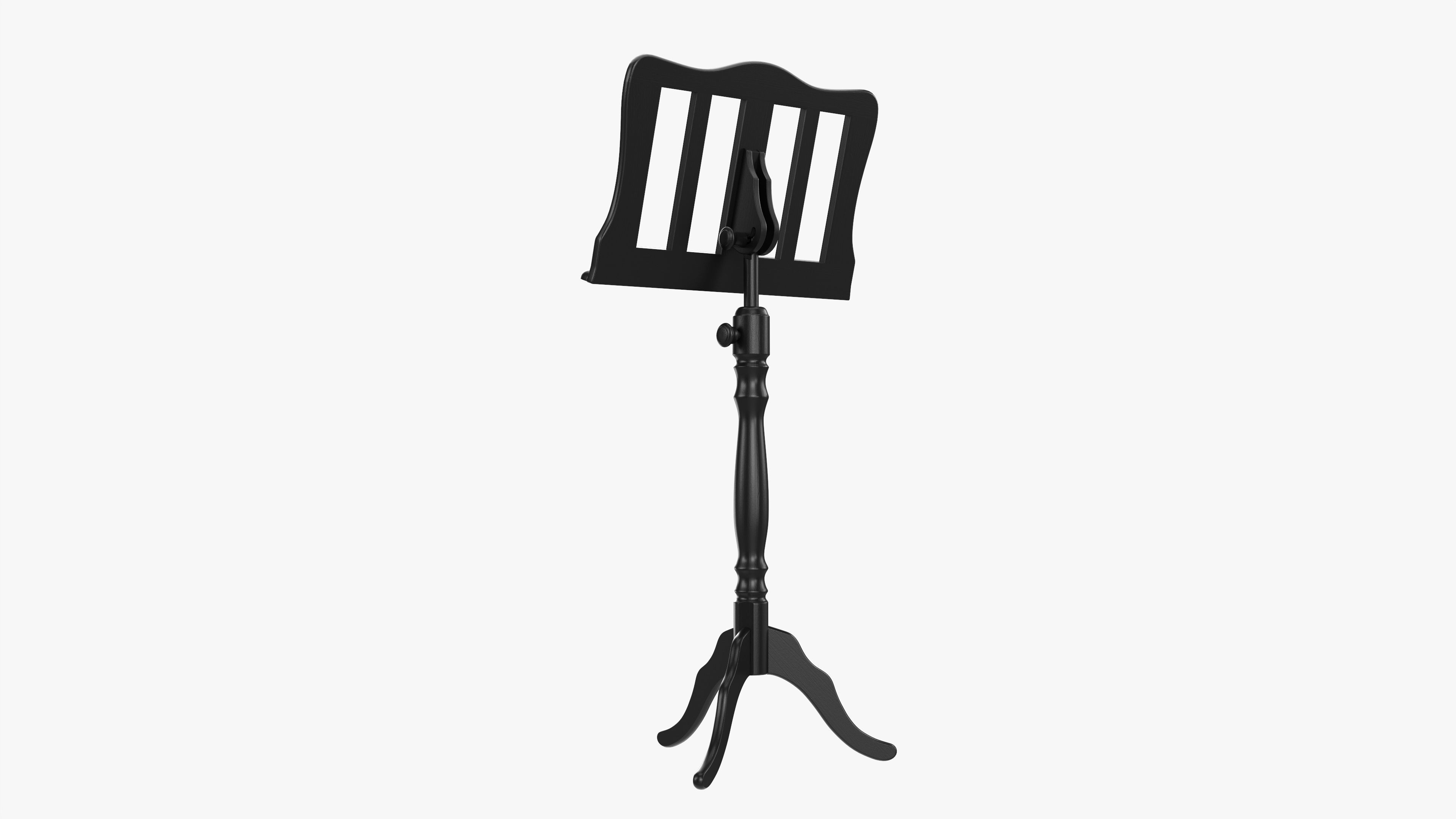 Music sheet stand 02 3D model_2