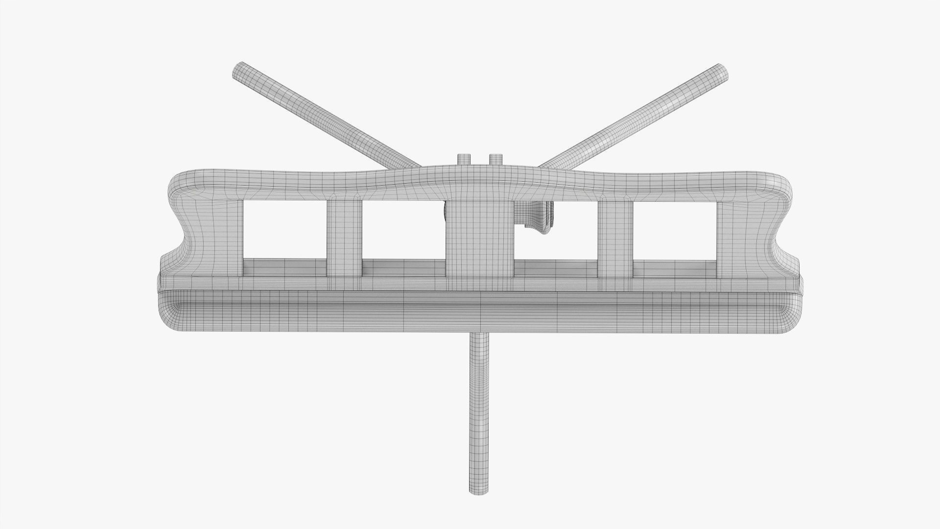 Music sheet stand 02 3D model_12